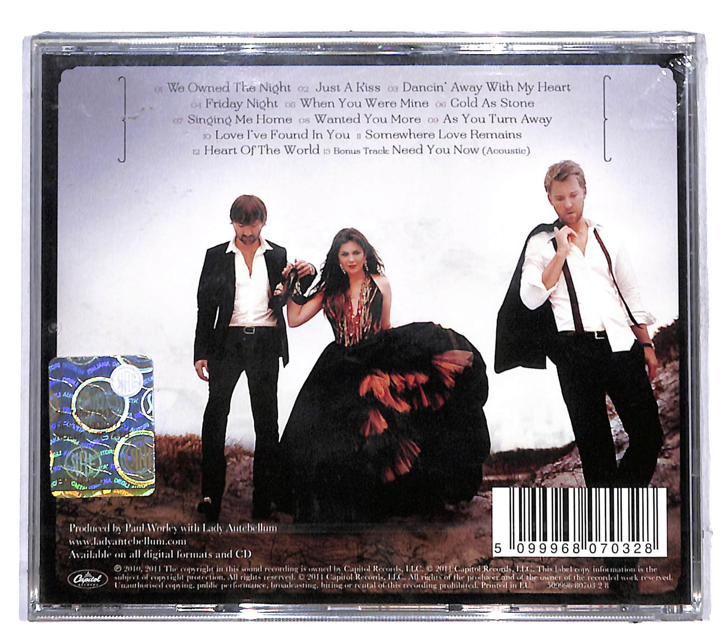 EBOND Lady Antebellum - Own The Night CD CD107844
