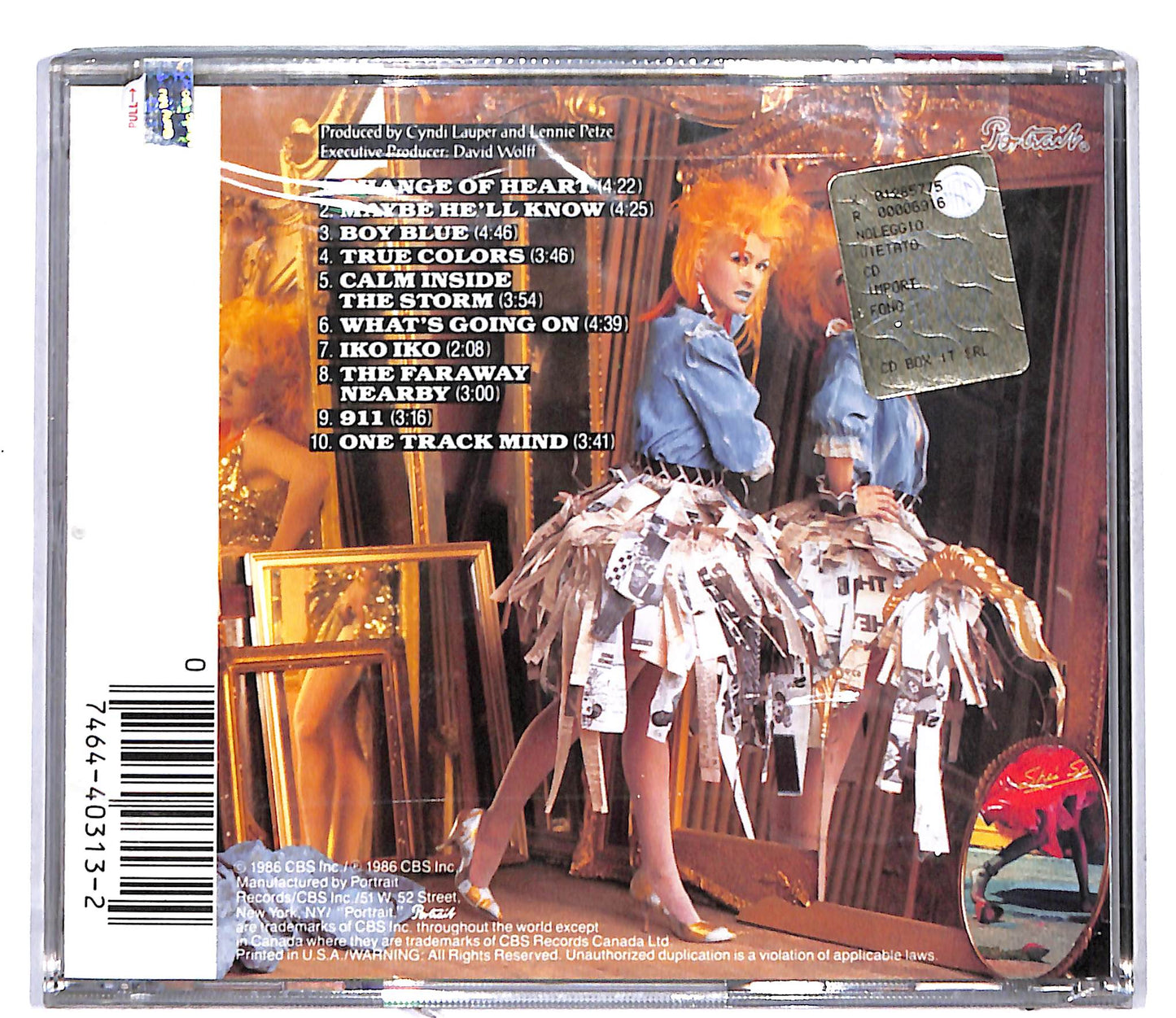 EBOND Cyndi Lauper - True Colors CD CD107849