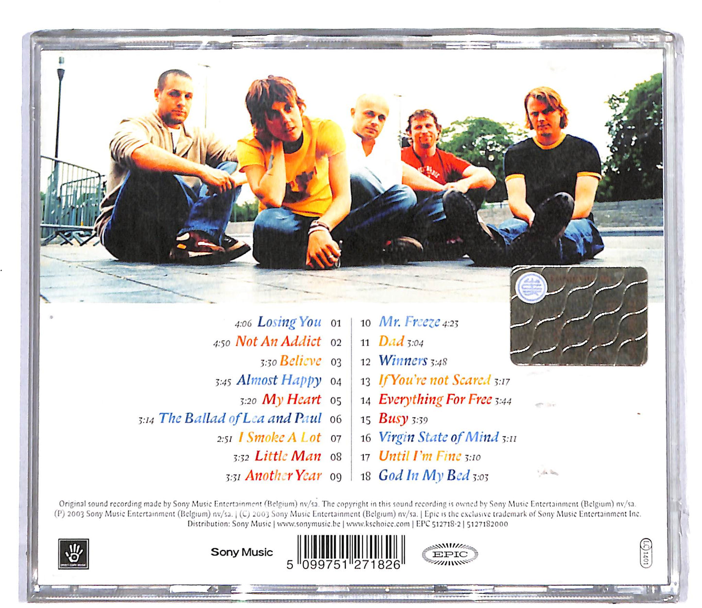 EBOND K's Choice - 10 (1993 > 2003, Ten Years Of) CD CD107850