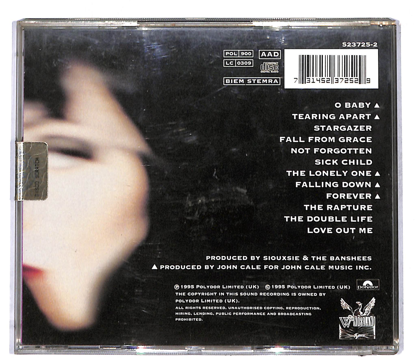 EBOND Siouxsie & The Banshees - The Rapture CD CD107904
