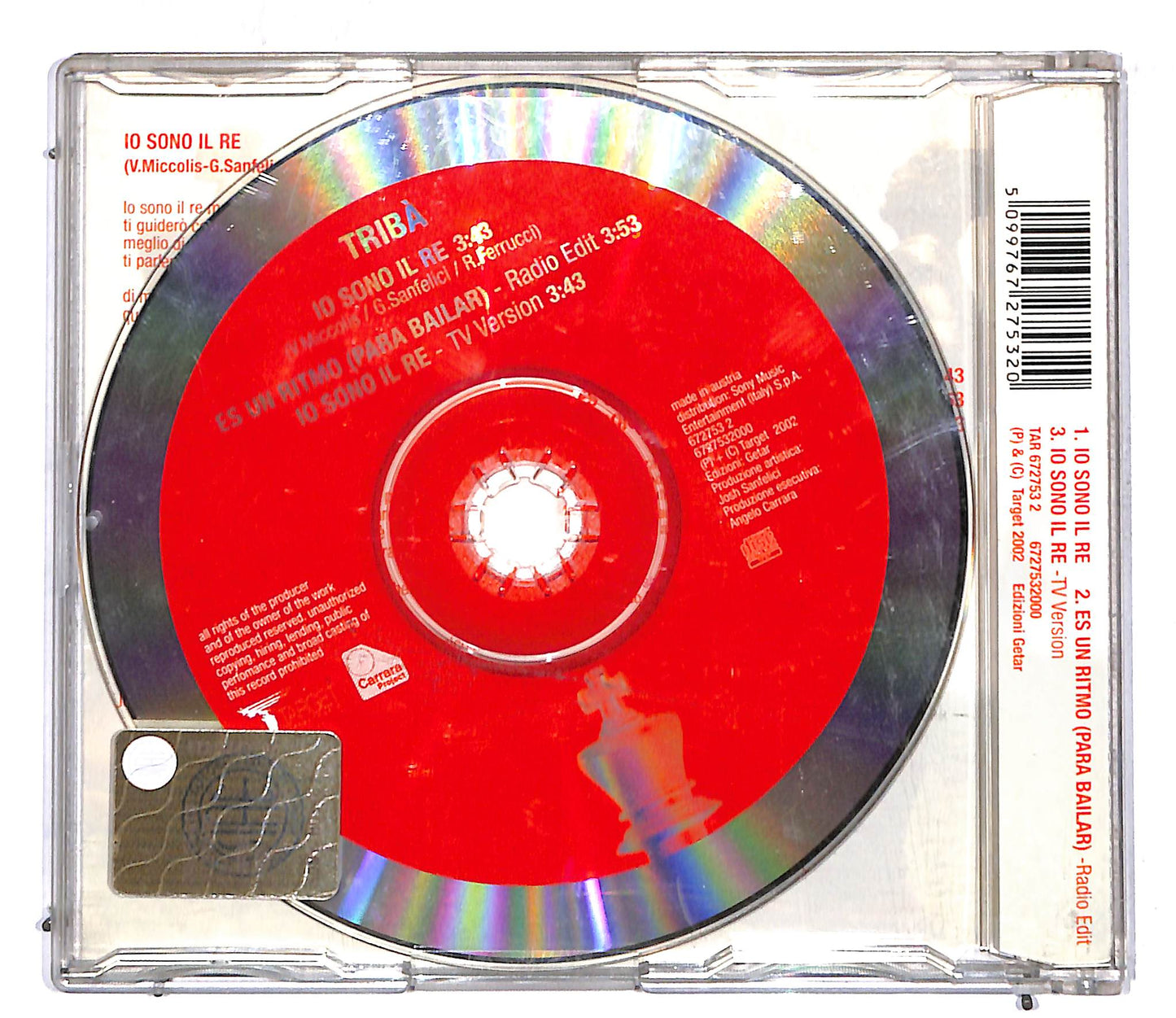 EBOND Triba - Io Sono Il Re CD CD107910