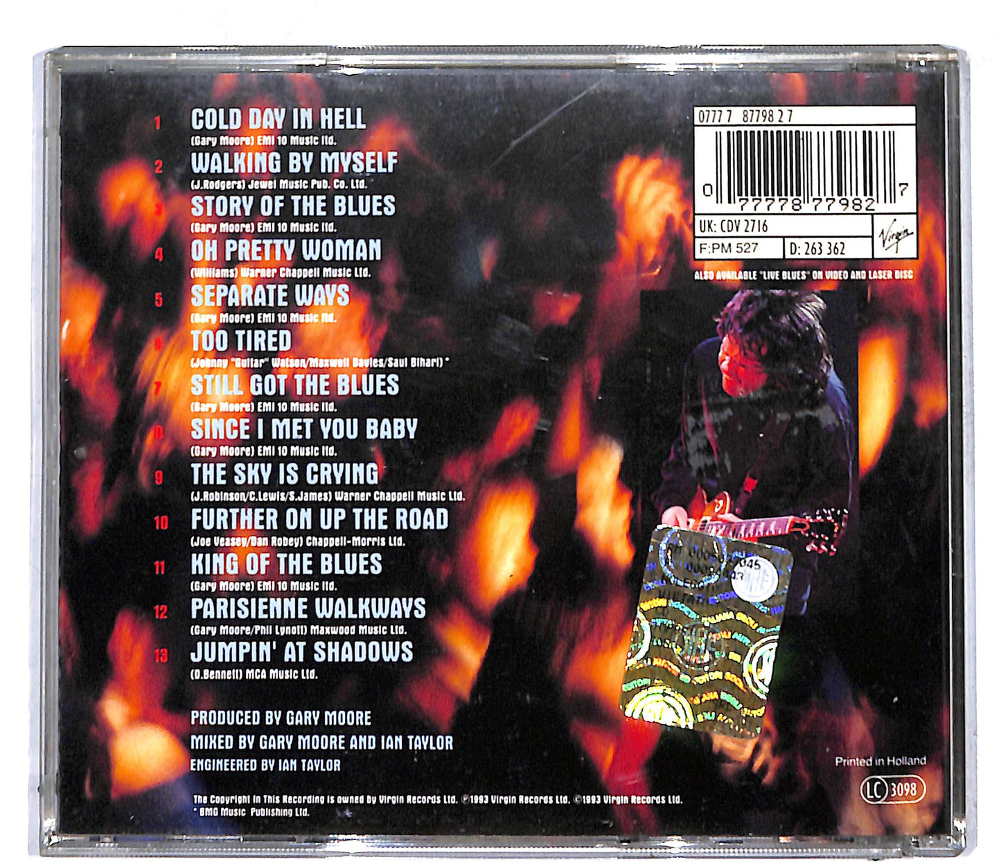 EBOND Gary Moore - Blues Alive CD CD107913