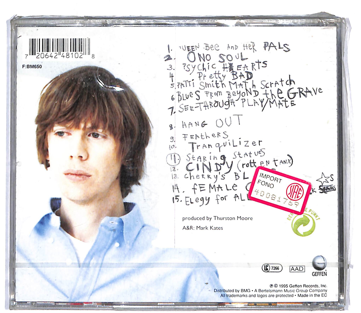 EBOND Thurston Moore - Psychic Hearts CD CD107915