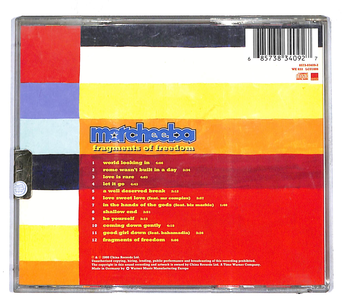 EBOND Morcheeba - Fragments Of Freedom CD CD107916