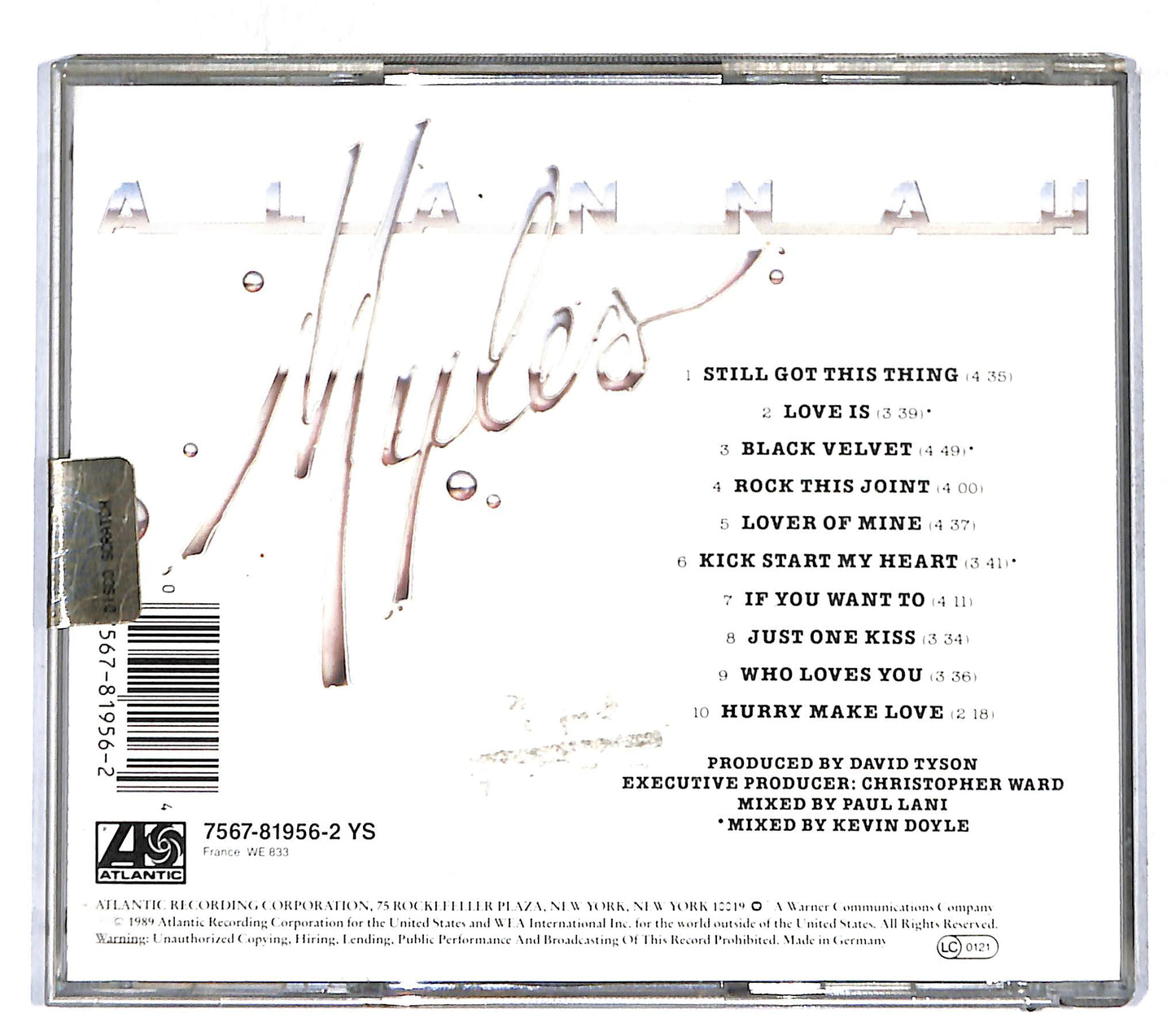 EBOND Alannah Myles - Alannah Myles CD CD107925