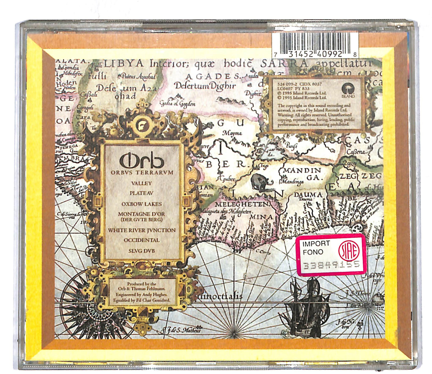 EBOND Orb - Orbus Terrarum CD CD107937