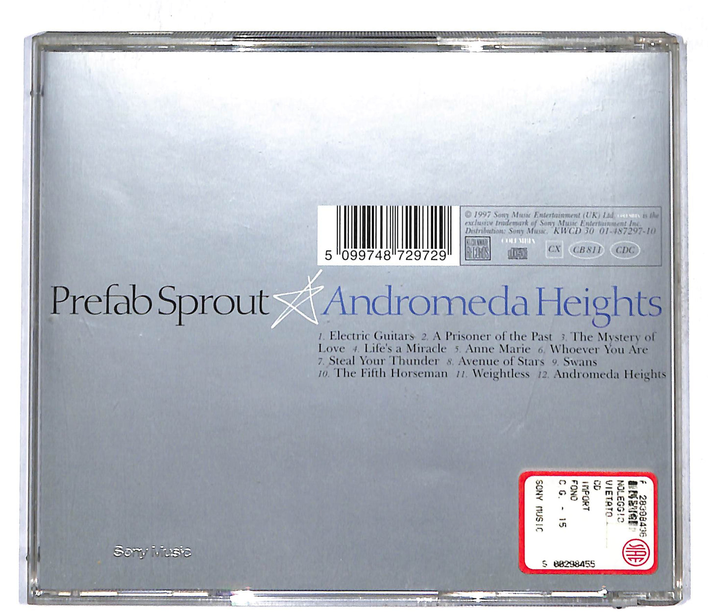 EBOND Prefab Sprout - Andromeda Heights CD CD107948