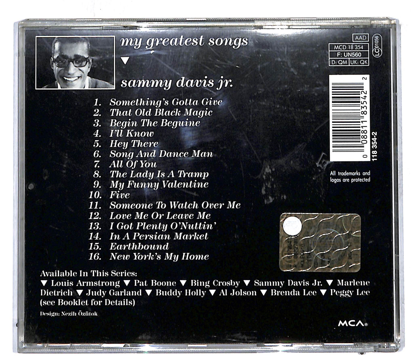 EBOND Sammy Davis Jr. - My Greatest Songs CD CD107954