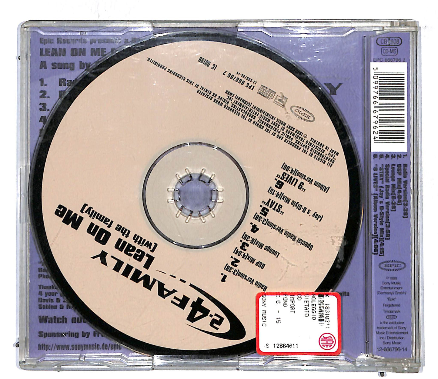 EBOND 2-4 Family - Lean On Me (With The Family) CD CD107957