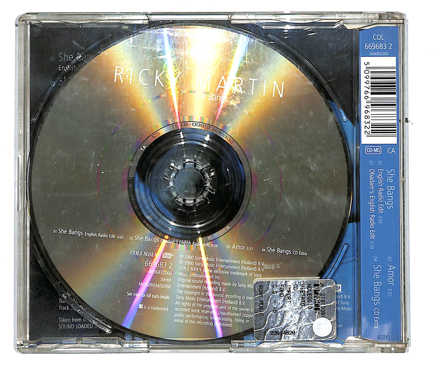 EBOND Ricky Martin - She Bangs CD CD108001