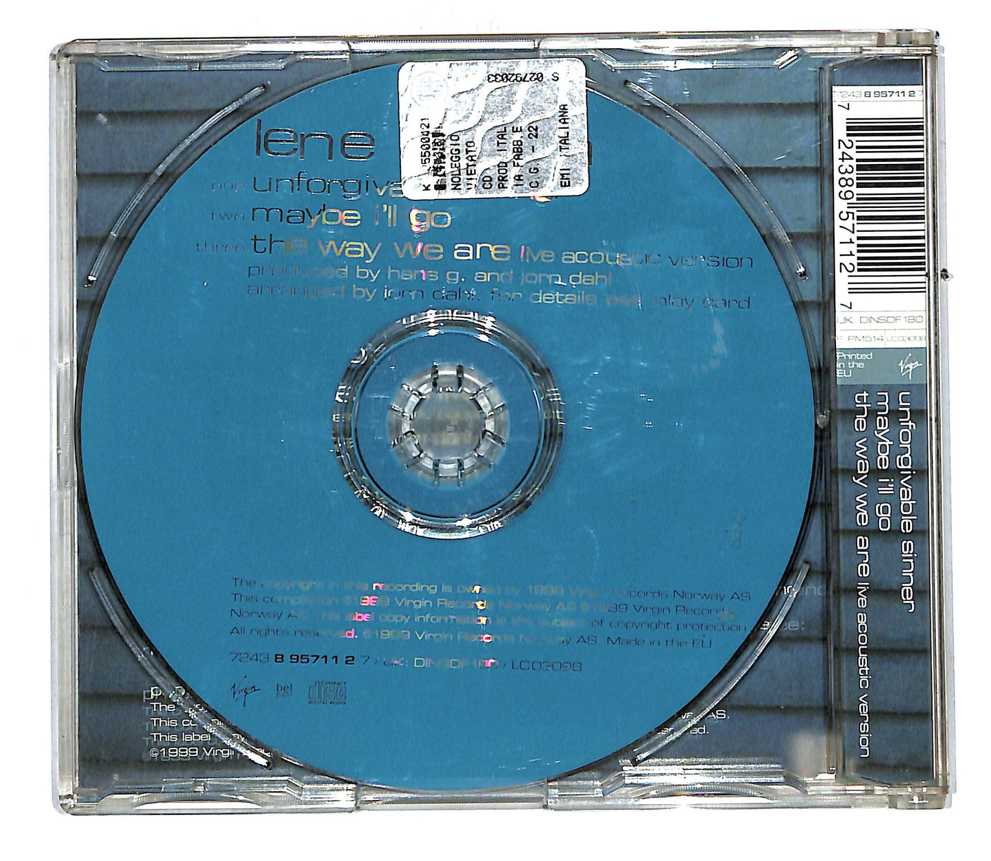 EBOND Lene Marlin - Unforgivable Sinner CD CD108002