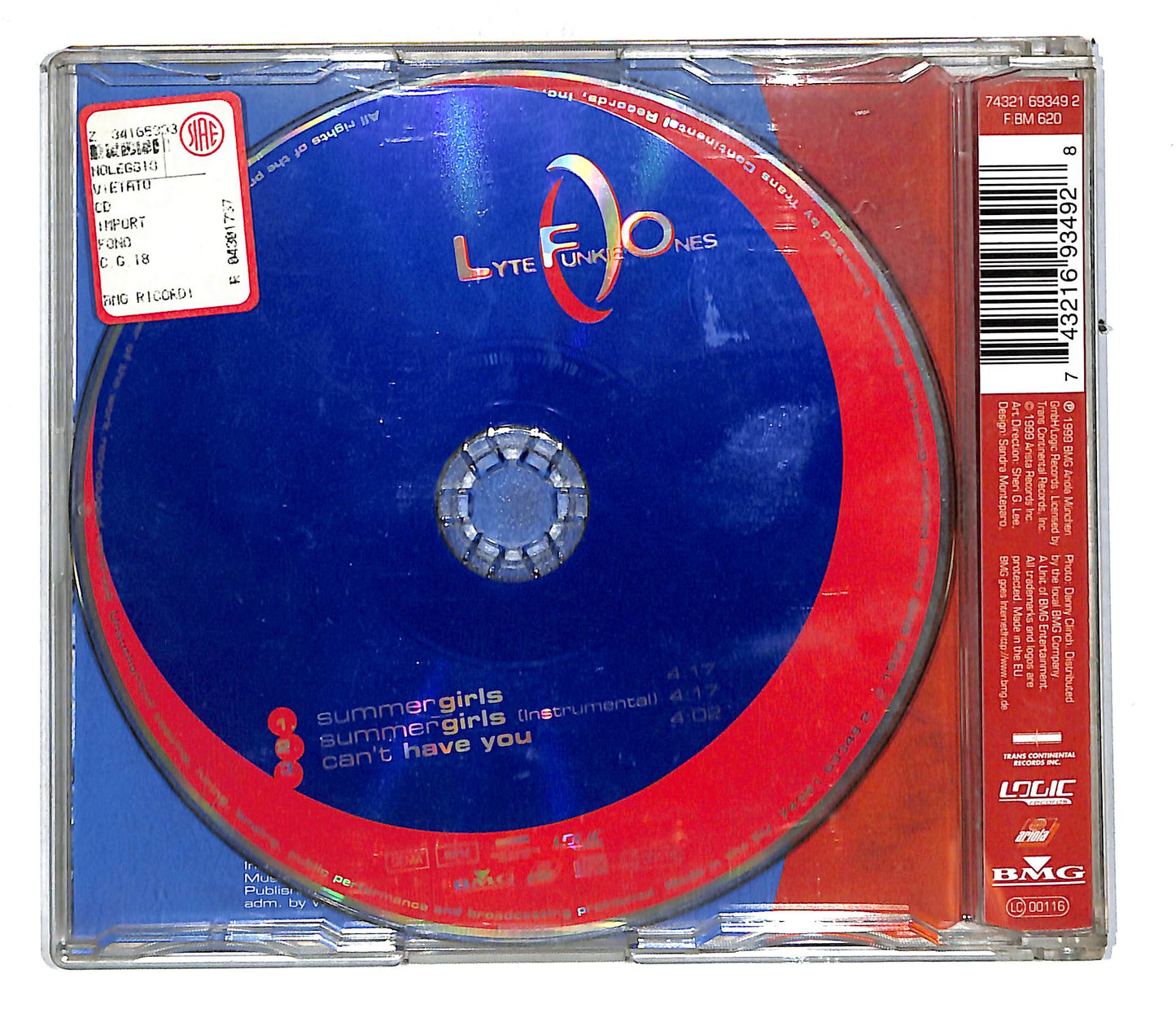 EBOND Lyte Funkie Ones - Summer Girls CD CD108008