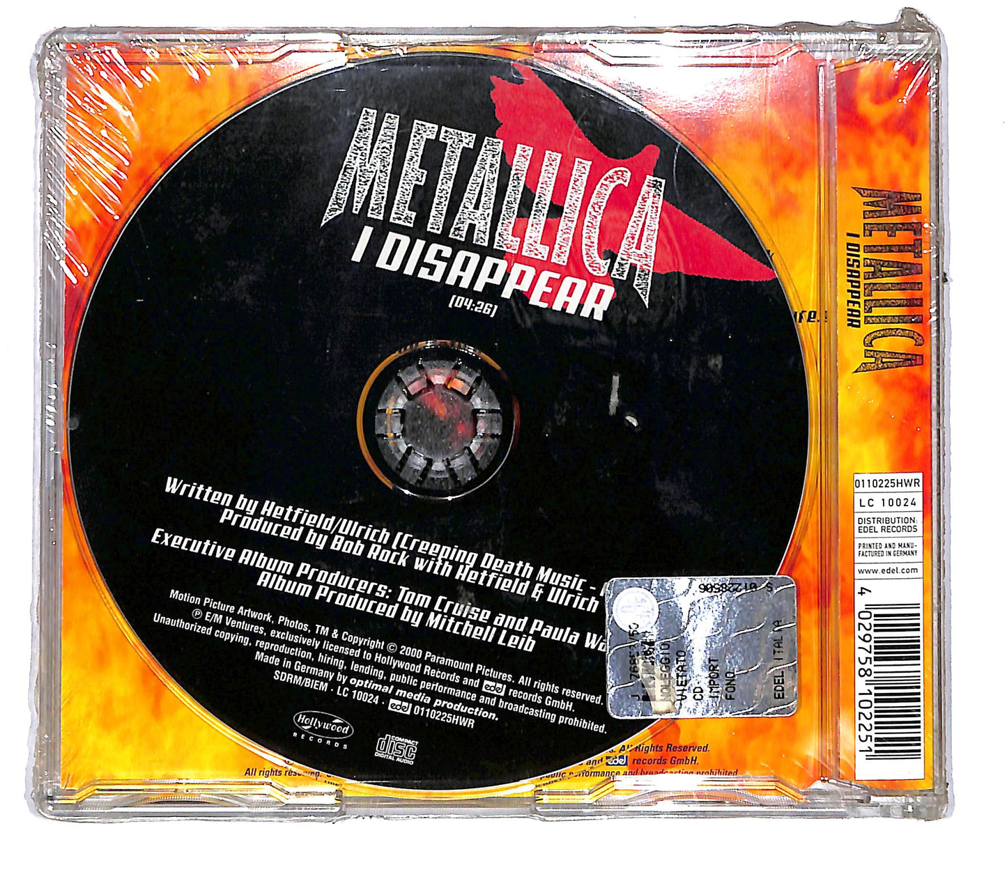 EBOND Metallica - I Disappear CD CD108044
