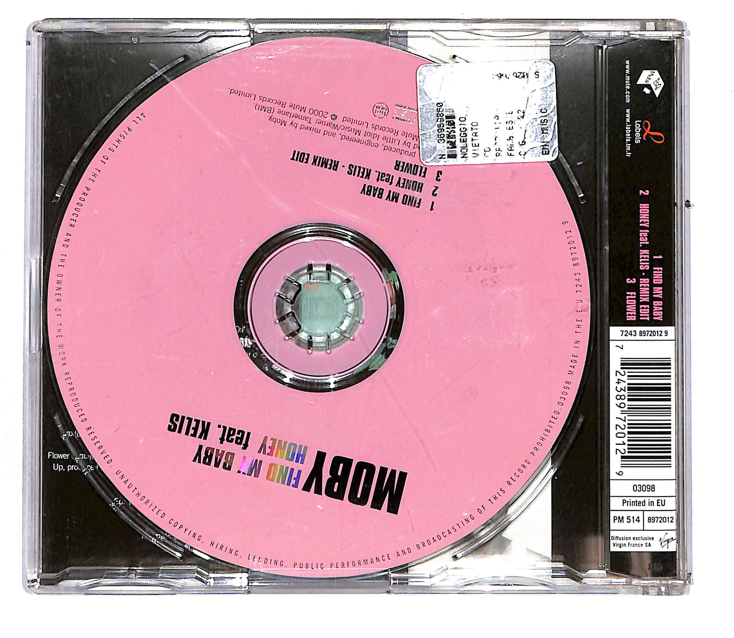 EBOND Moby Moby Feat. Kelis - Find My Baby Honey CD CD108050