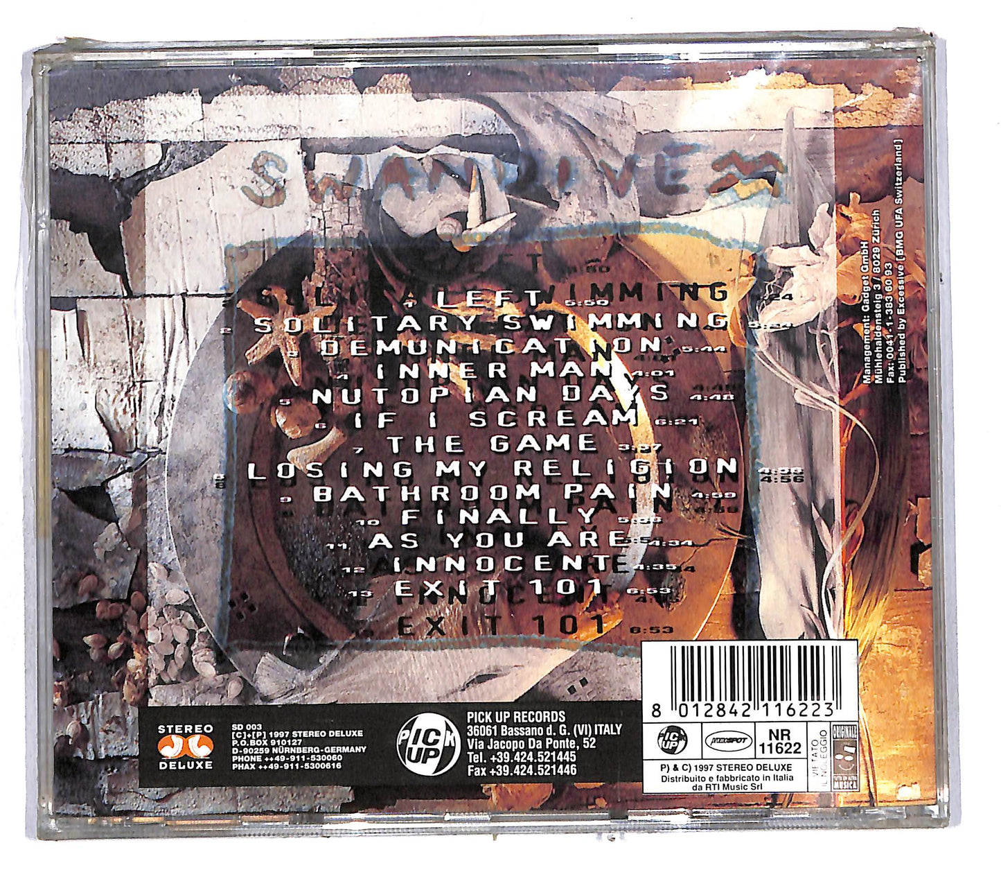 EBOND Swandive - Intuition CD CD108068