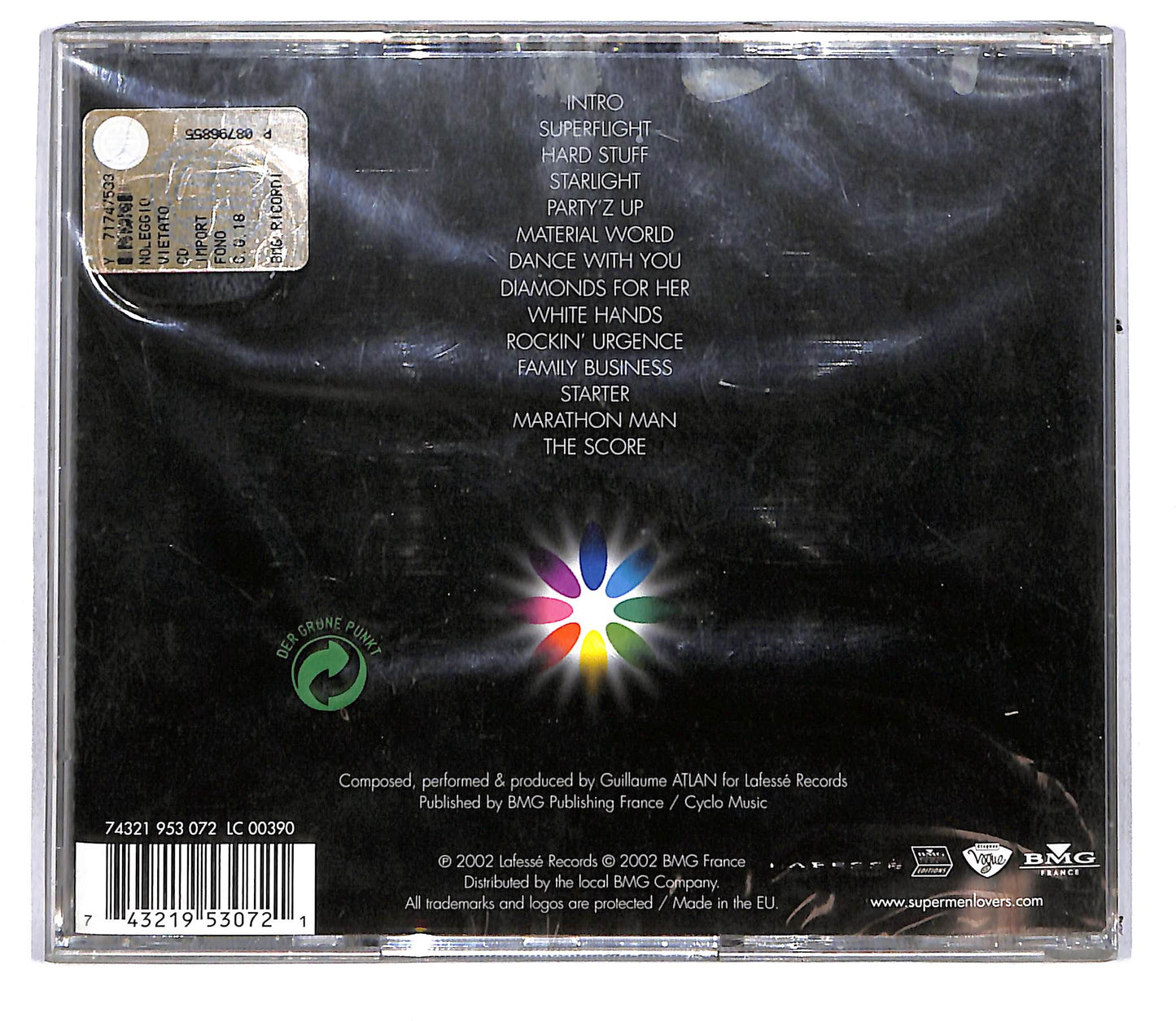 EBOND The Supermen Lovers - The Player CD CD108101