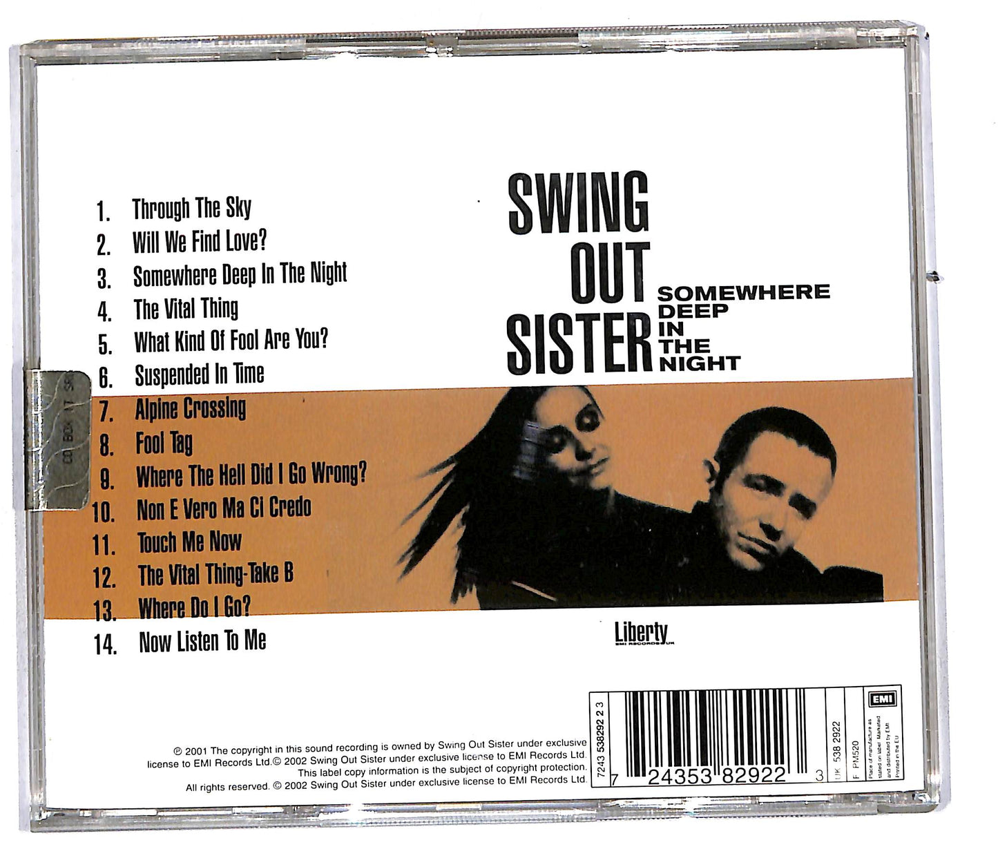 EBOND Swing Out Sister - Somewhere Deep In The Night CD CD108111