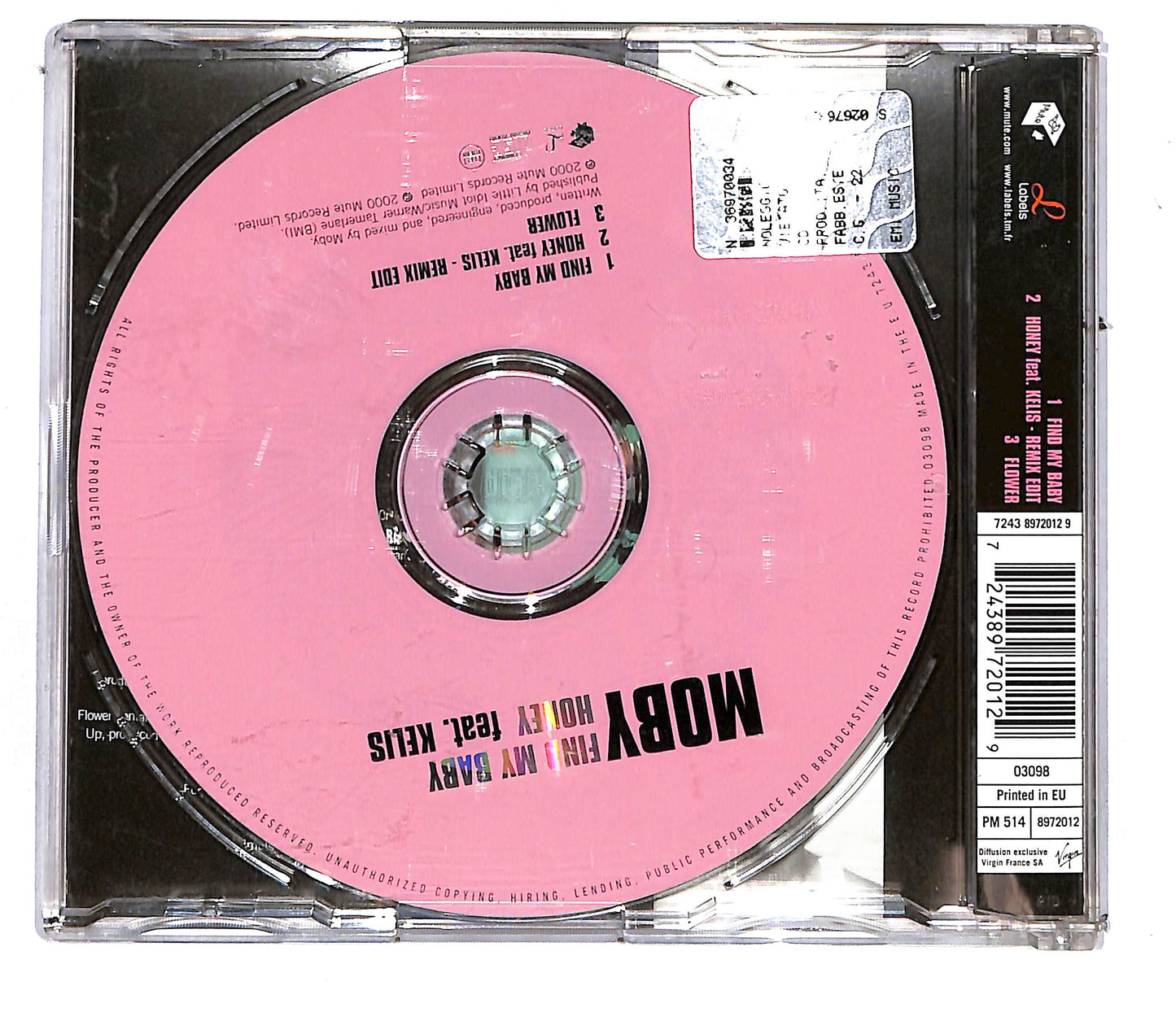 EBOND Moby Moby Feat. Kelis - Find My Baby Honey CD CD108119