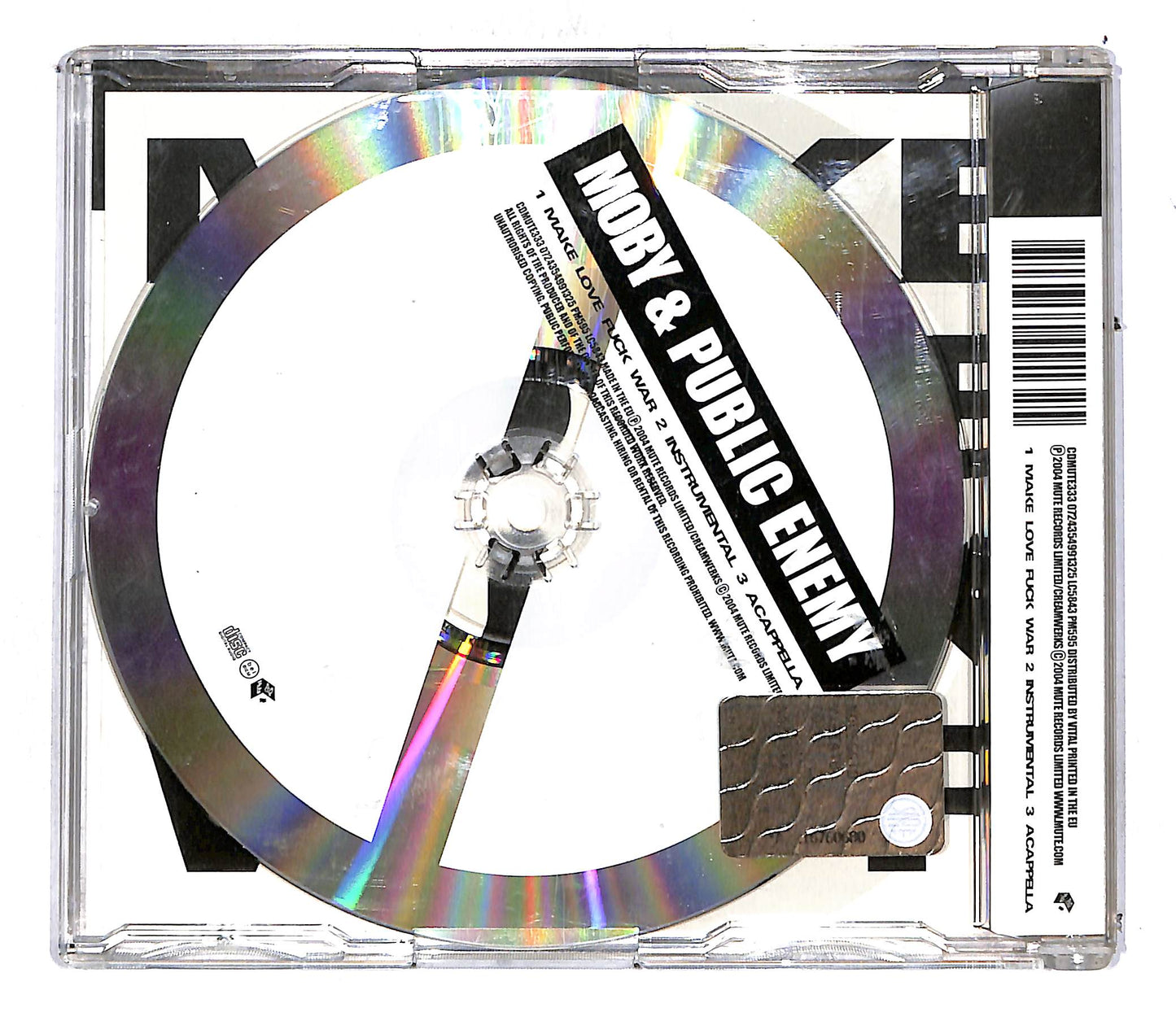 EBOND Moby & Public Enemy - Make Love Fuck War CD CD108120