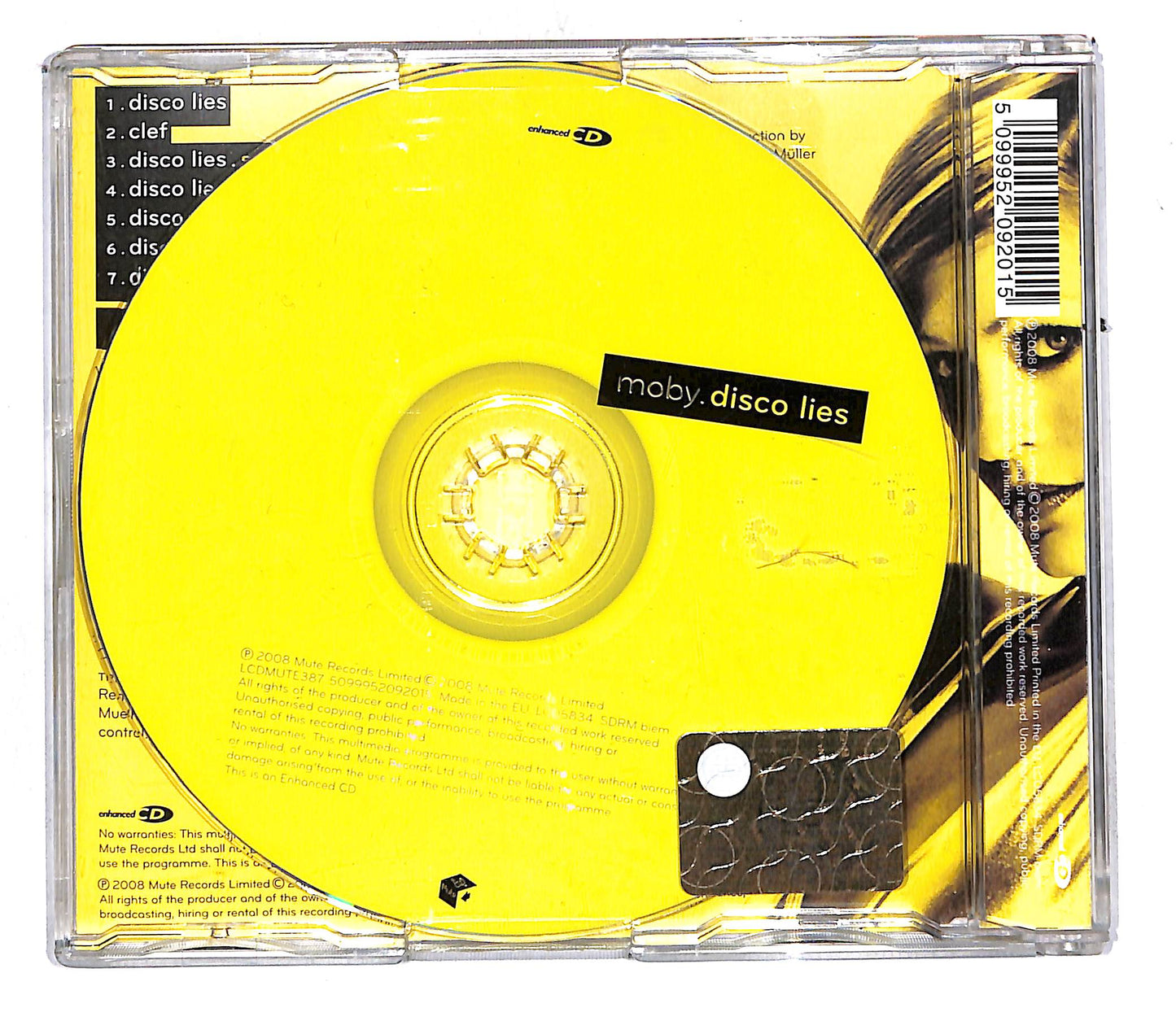 EBOND Moby - Disco Lies CD CD108127