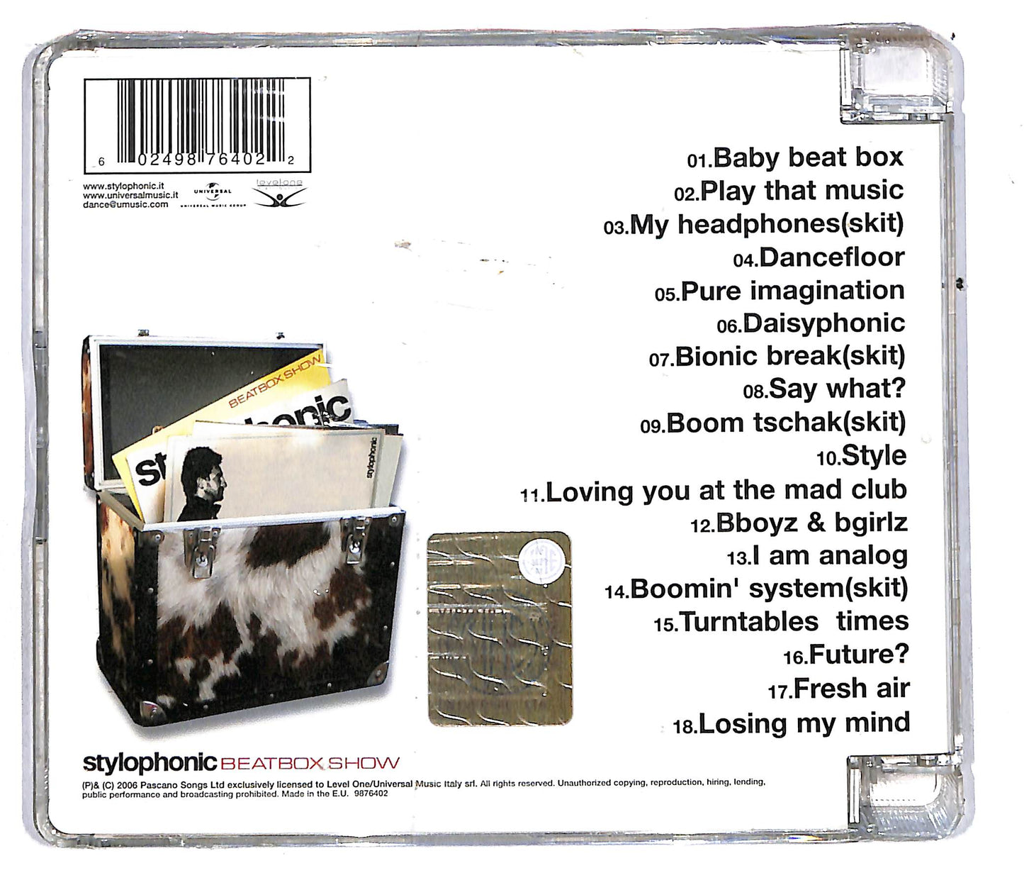 EBOND Stylophonic - Beatbox Show SJB CD CD108131