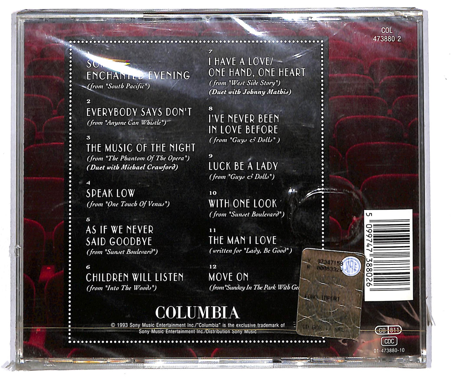 EBOND Barbra - Back To Broadway CD CD108134