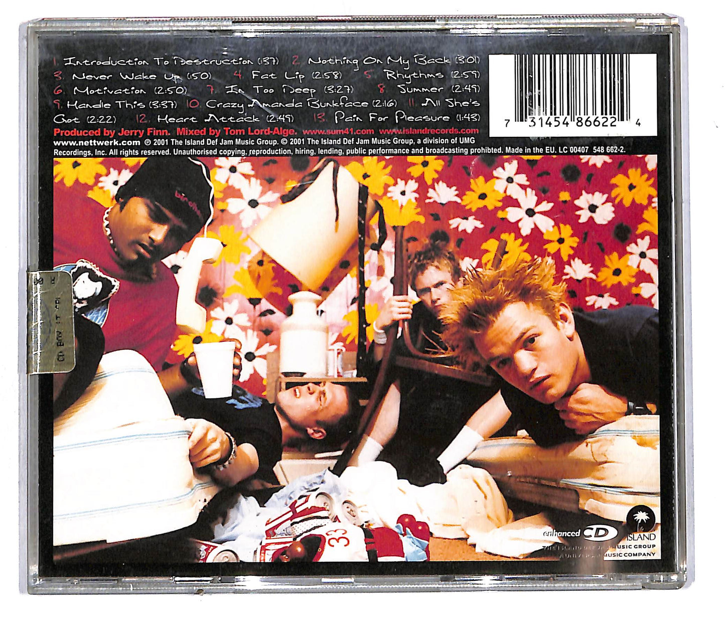 EBOND Sum 41 - All Killer No Filler CD CD108136