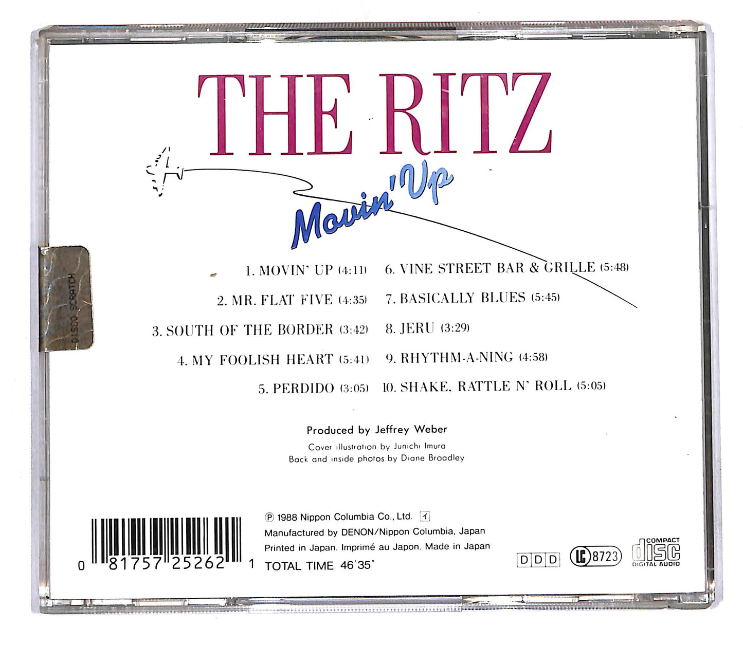 EBOND The Ritz - Movin' Up CD CD108143