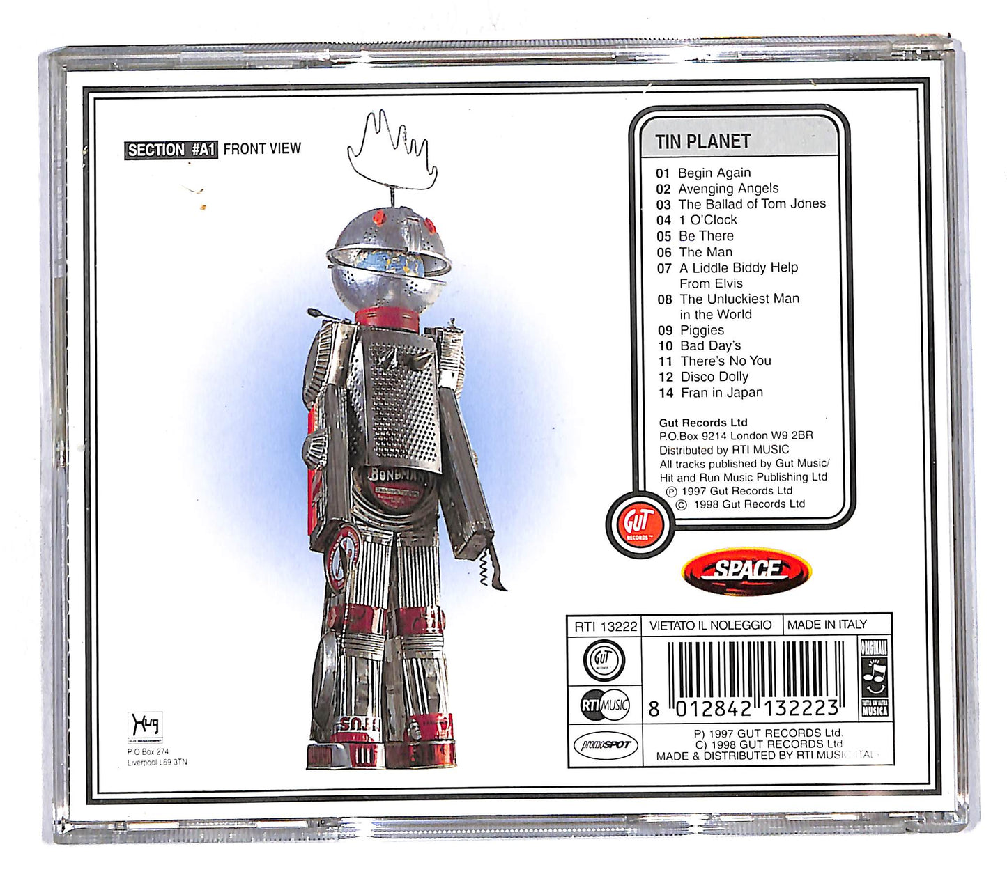 EBOND Space - Tin Planet CD CD108153