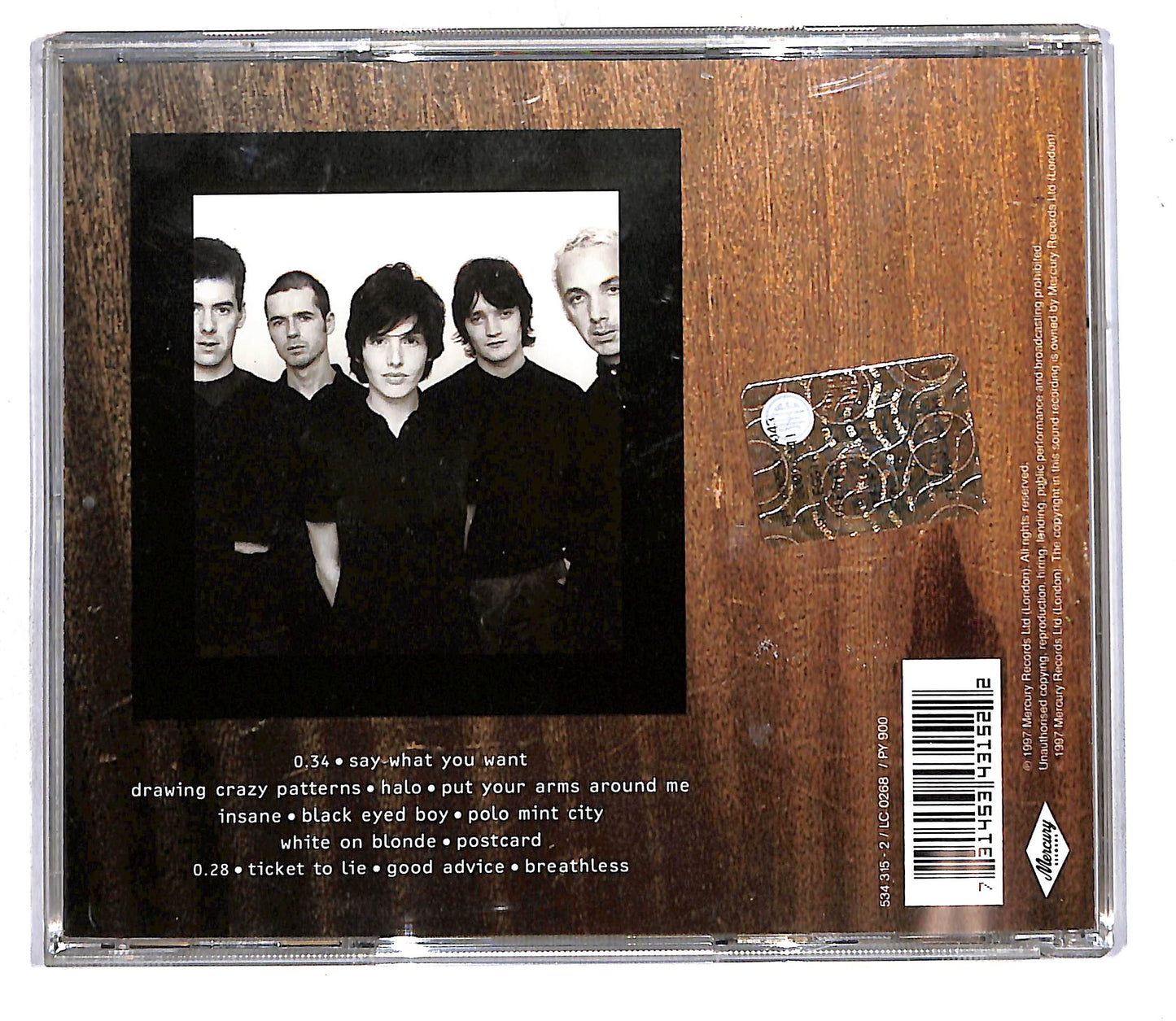 EBOND Texas - White On Blonde CD CD108161