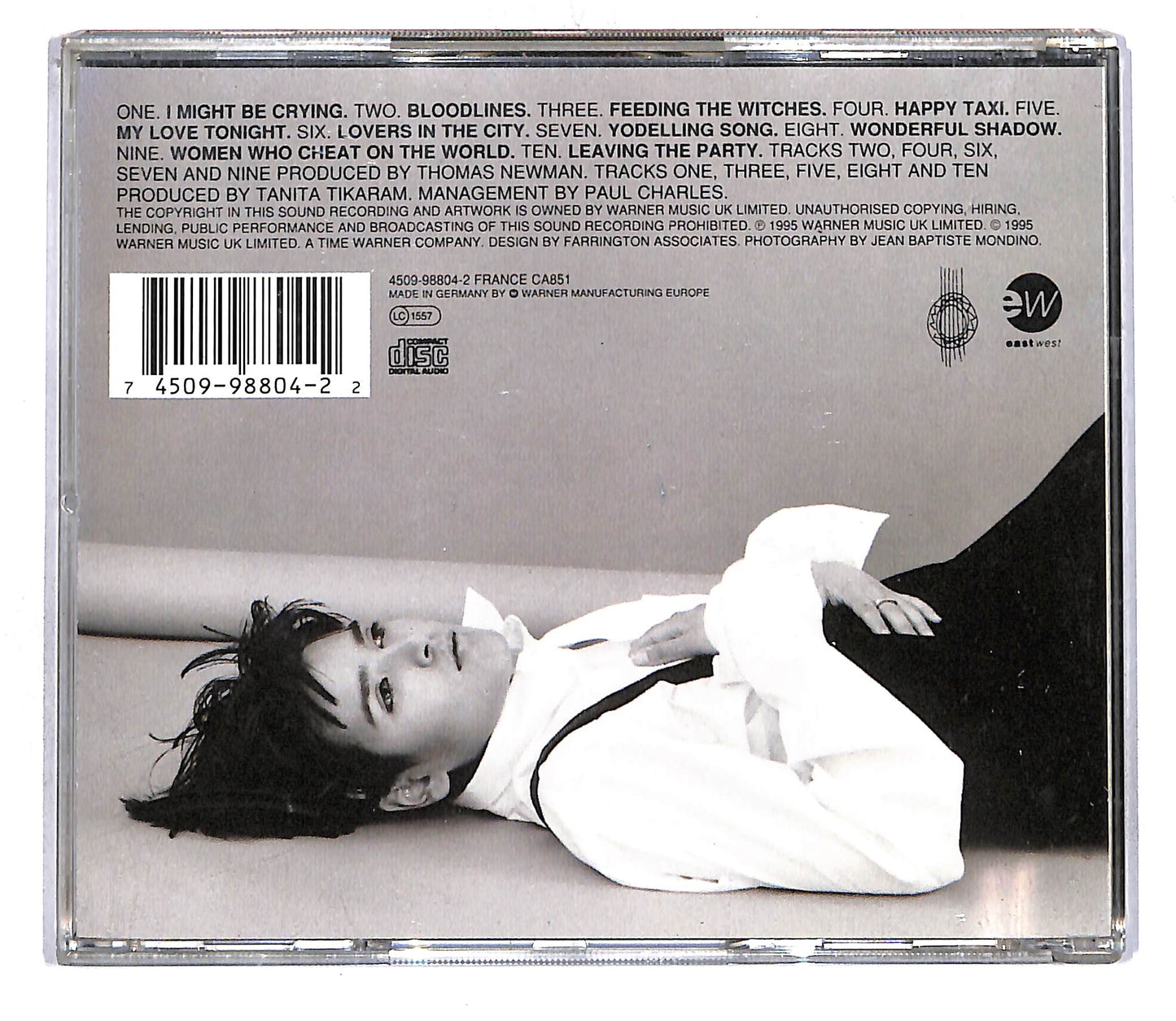 EBOND Tanita Tikaram - Lovers In The City CD CD108210