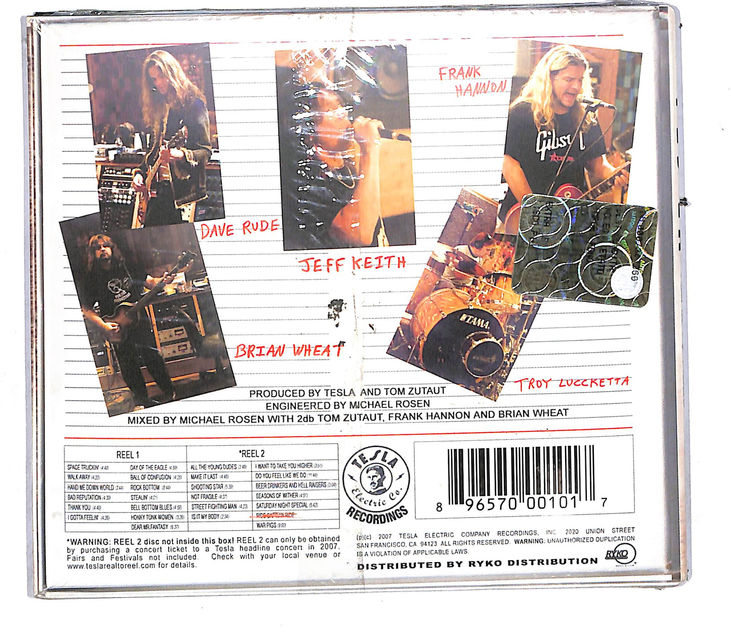 EBOND Tesla - Real To Reel 1 CD CD108213