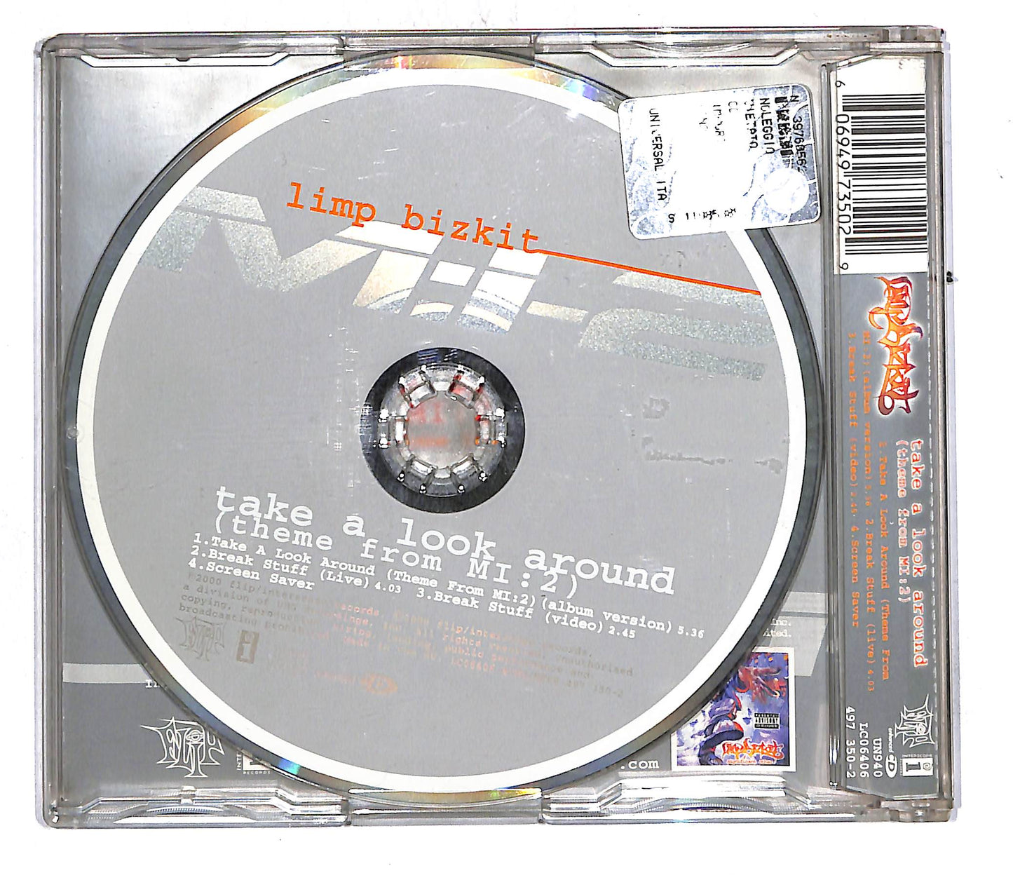 EBOND Limp Bizkit - Take A Look Around (Theme From MI:2) CD CD108222