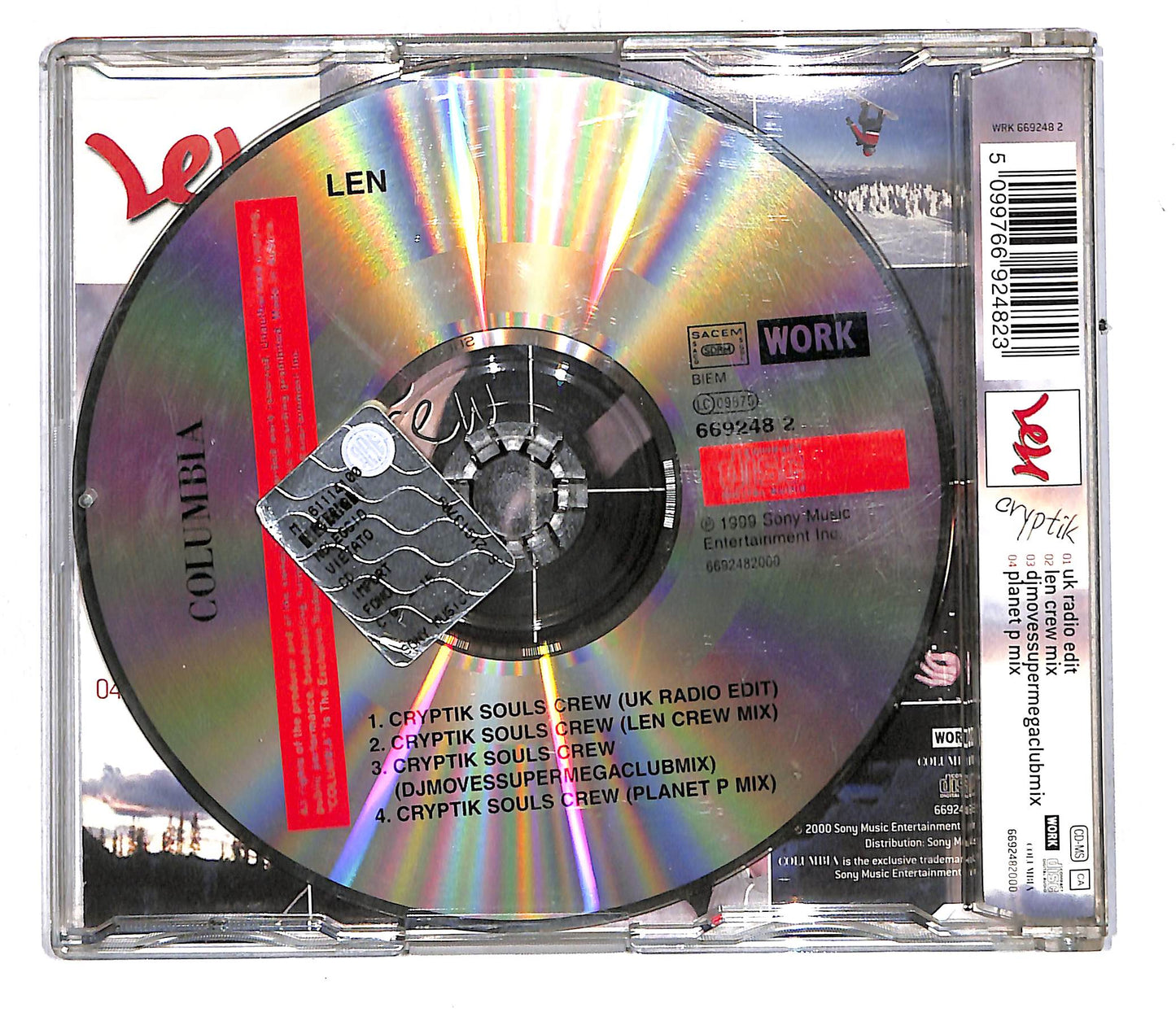 EBOND Len - Cryptik Souls Crew CD CD108223