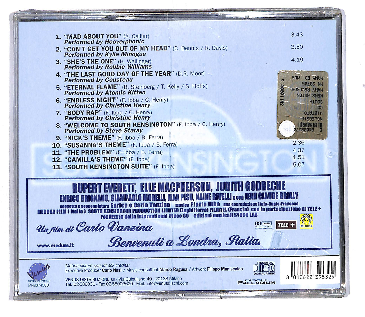 EBOND Various - South Kensington (Music From The Motion Picture) CD CD108238