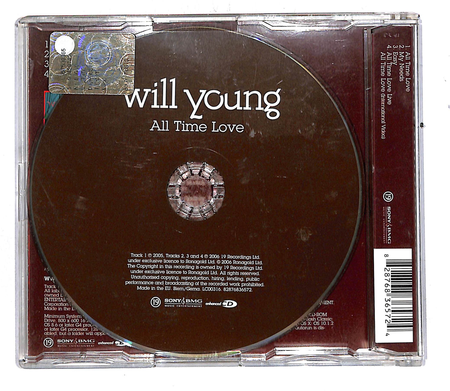 EBOND Will Young - All Time Love CD CD108246