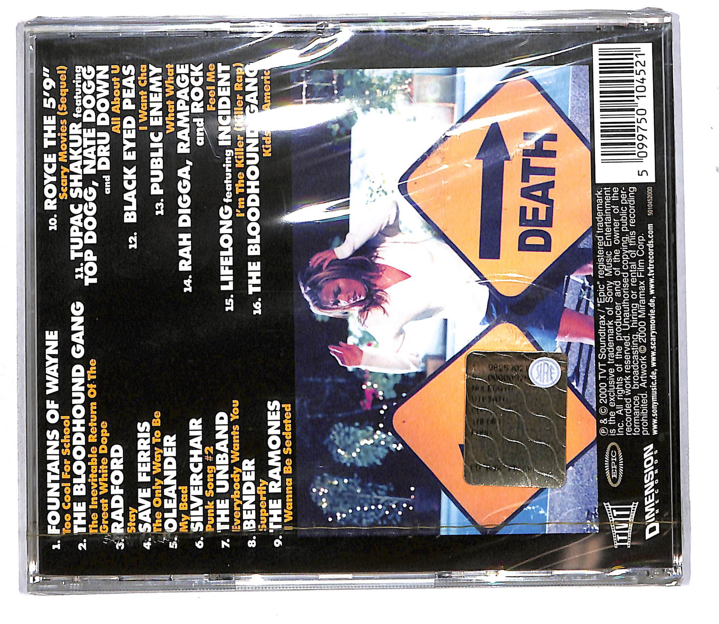 EBOND Various - Scary Movie: Music That Inspired The Soundtrack? CD CD108257