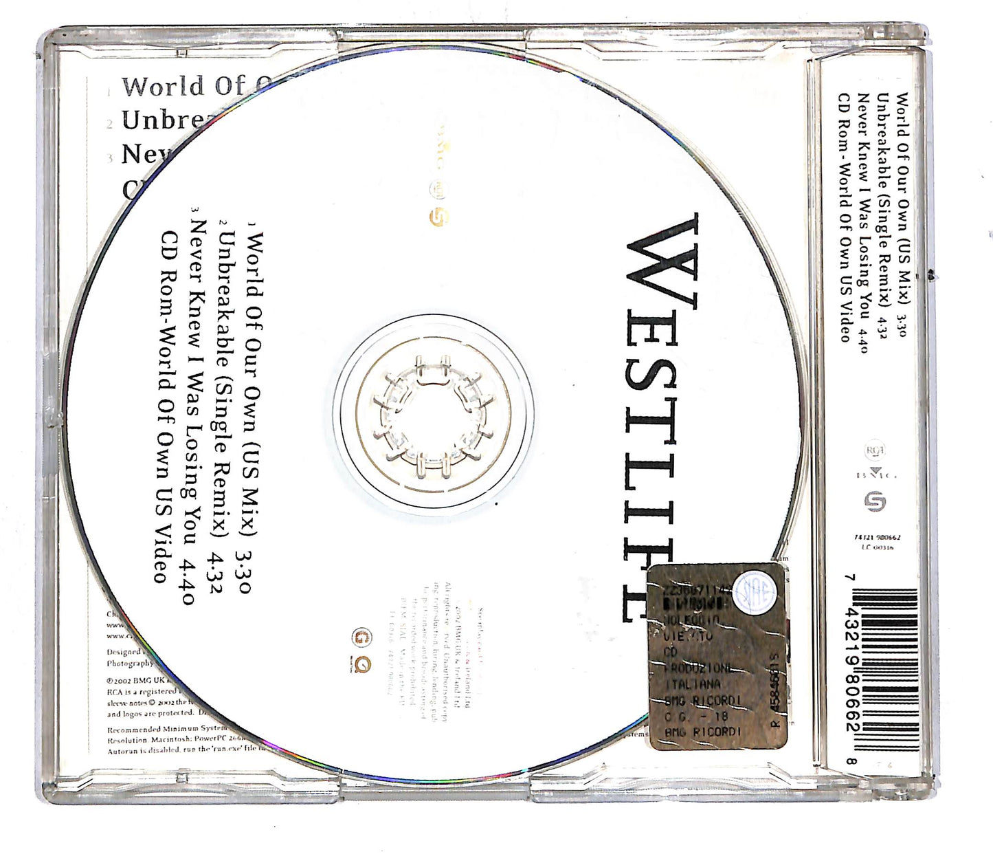 EBOND Westlife - World Of Our Own CD CD108260