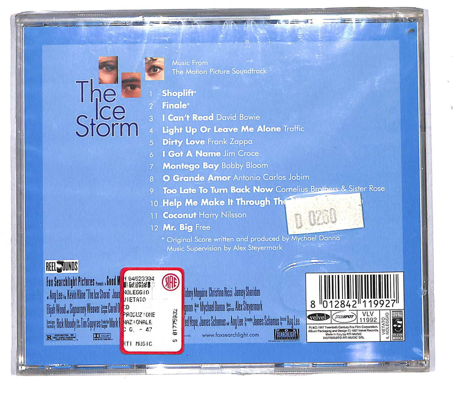 EBOND Various - Tempesta Di Ghiaccio - Soundtrack The Ice Storm CD CD108262