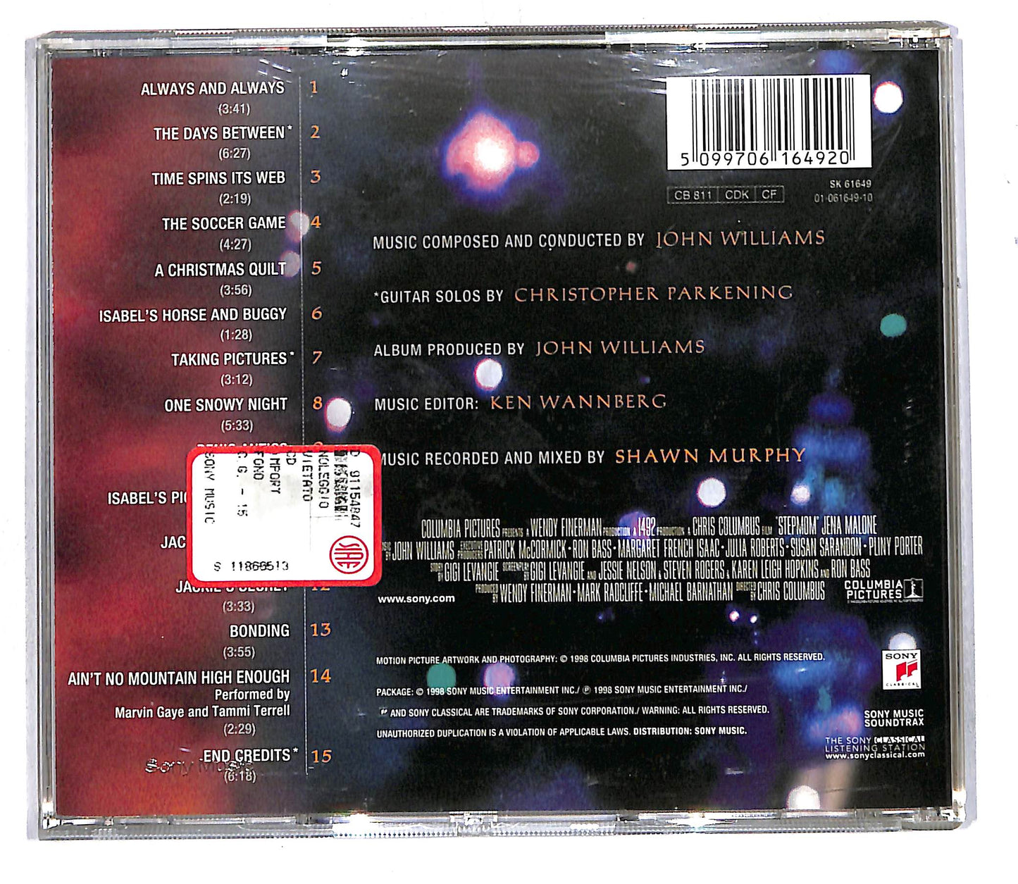 EBOND John Williams - Stepmom CD CD108268