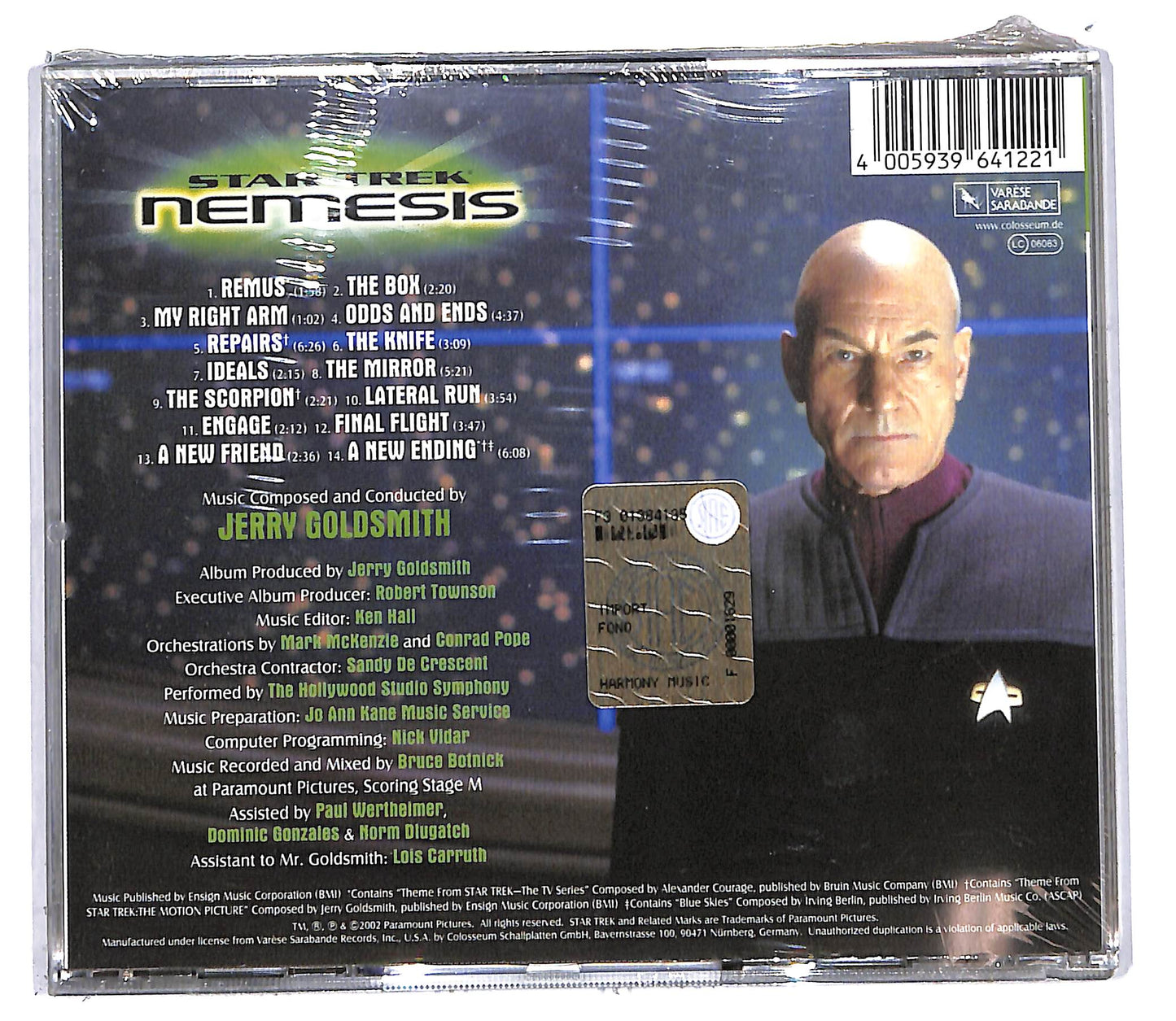 EBOND Jerry Goldsmith - Star Trek: Nemesis ( Soundtrack) CD CD108302