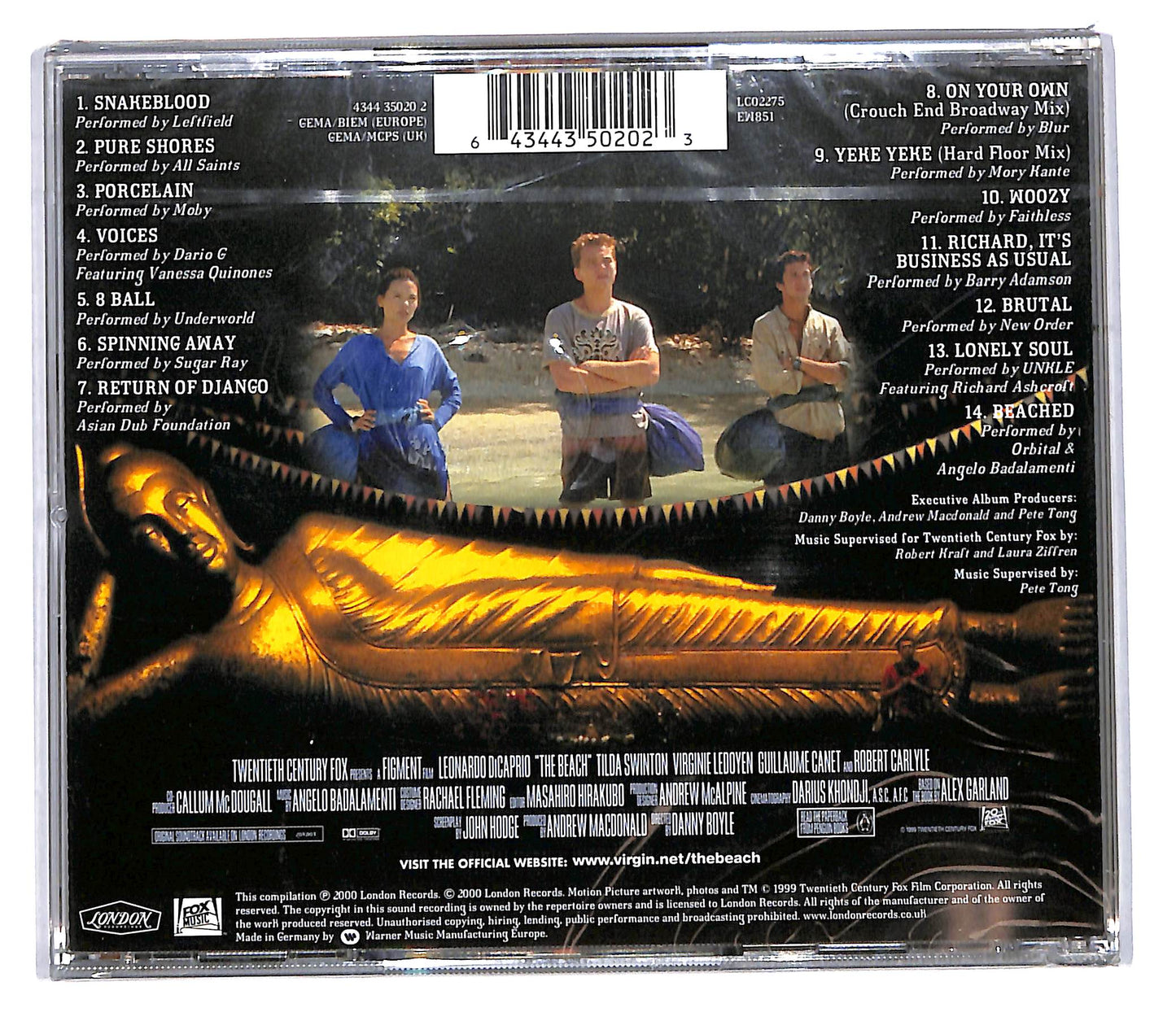 EBOND Various - The Beach (Motion Picture Soundtrack) CD CD108316