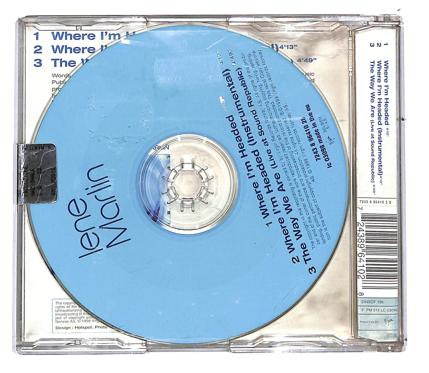 EBOND Lene Marlin - Where I'm Headed CD CD108322