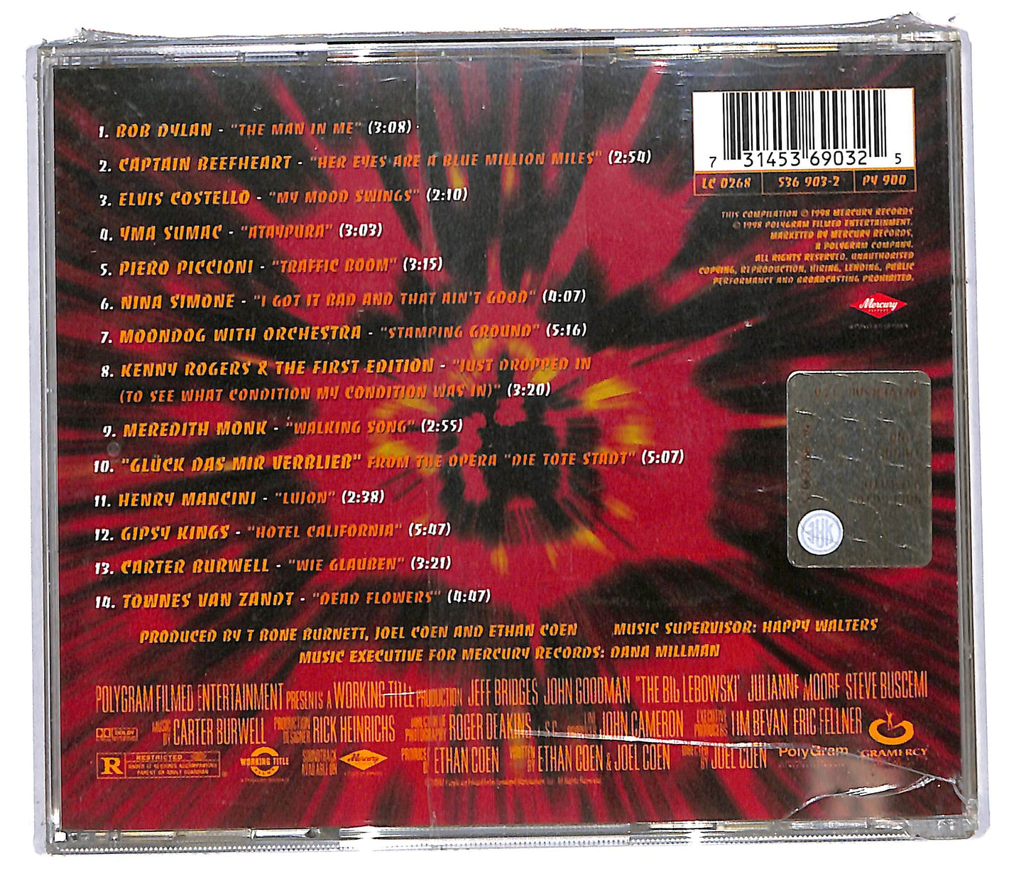 EBOND Various - The Big Lebowski (Soundtrack) CD CD108331