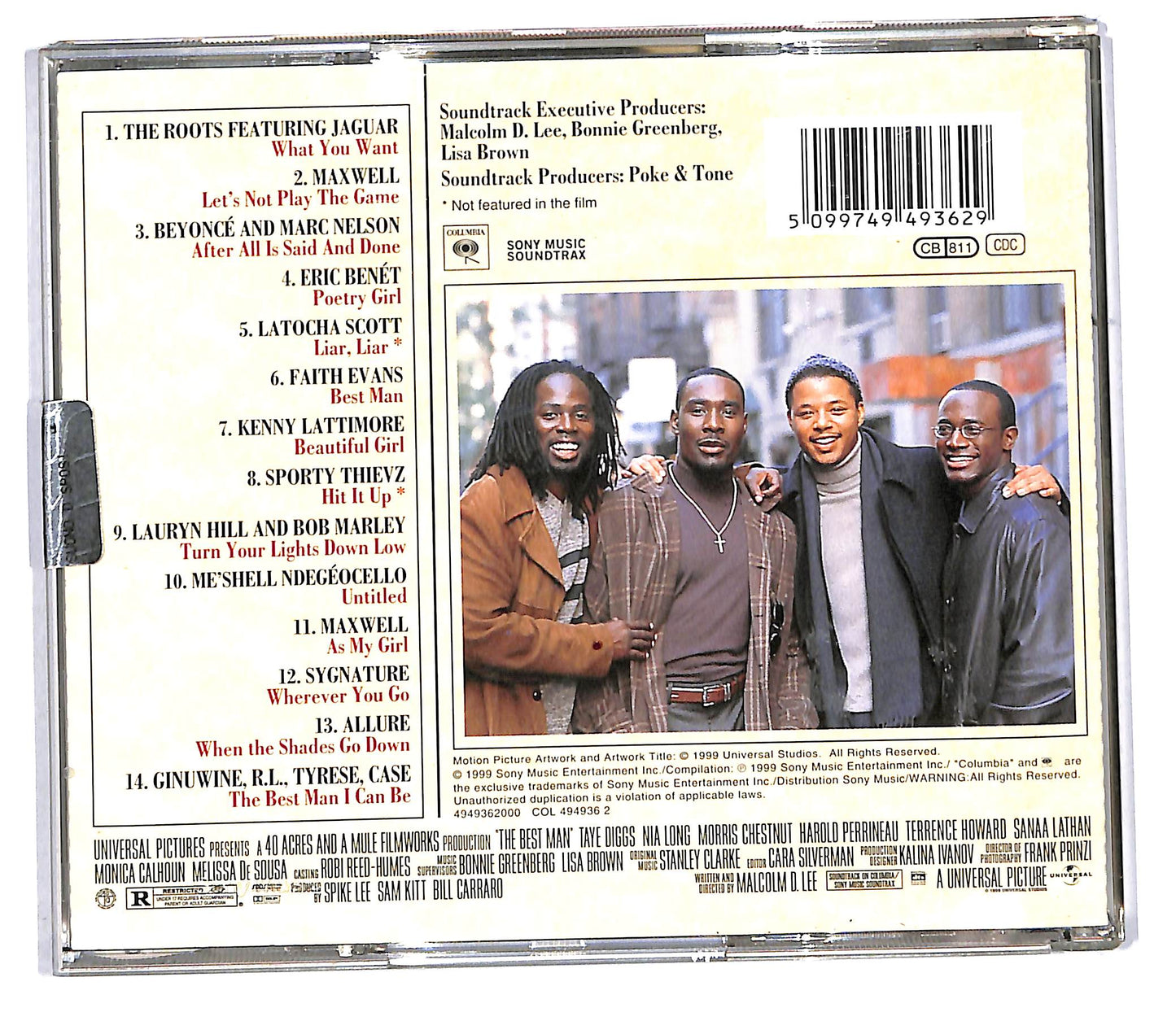 EBOND Various - The Best Man: Music From The Motion Picture CD CD108333