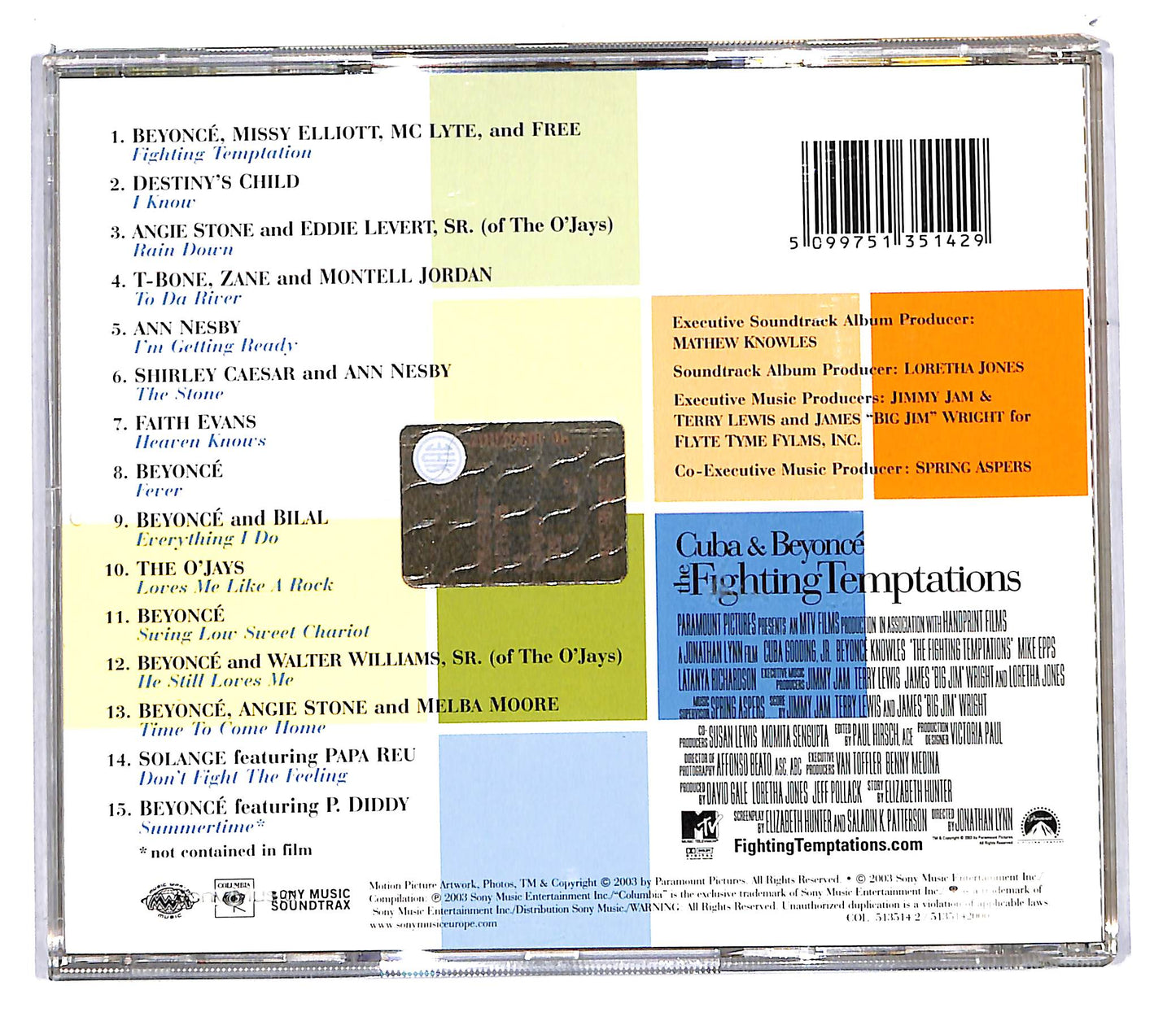EBOND Various - The Fighting Temptations CD CD108334