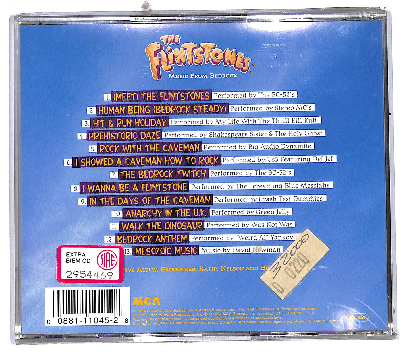 EBOND Various - The Flintstones (Music From Bedrock) CD CD108340