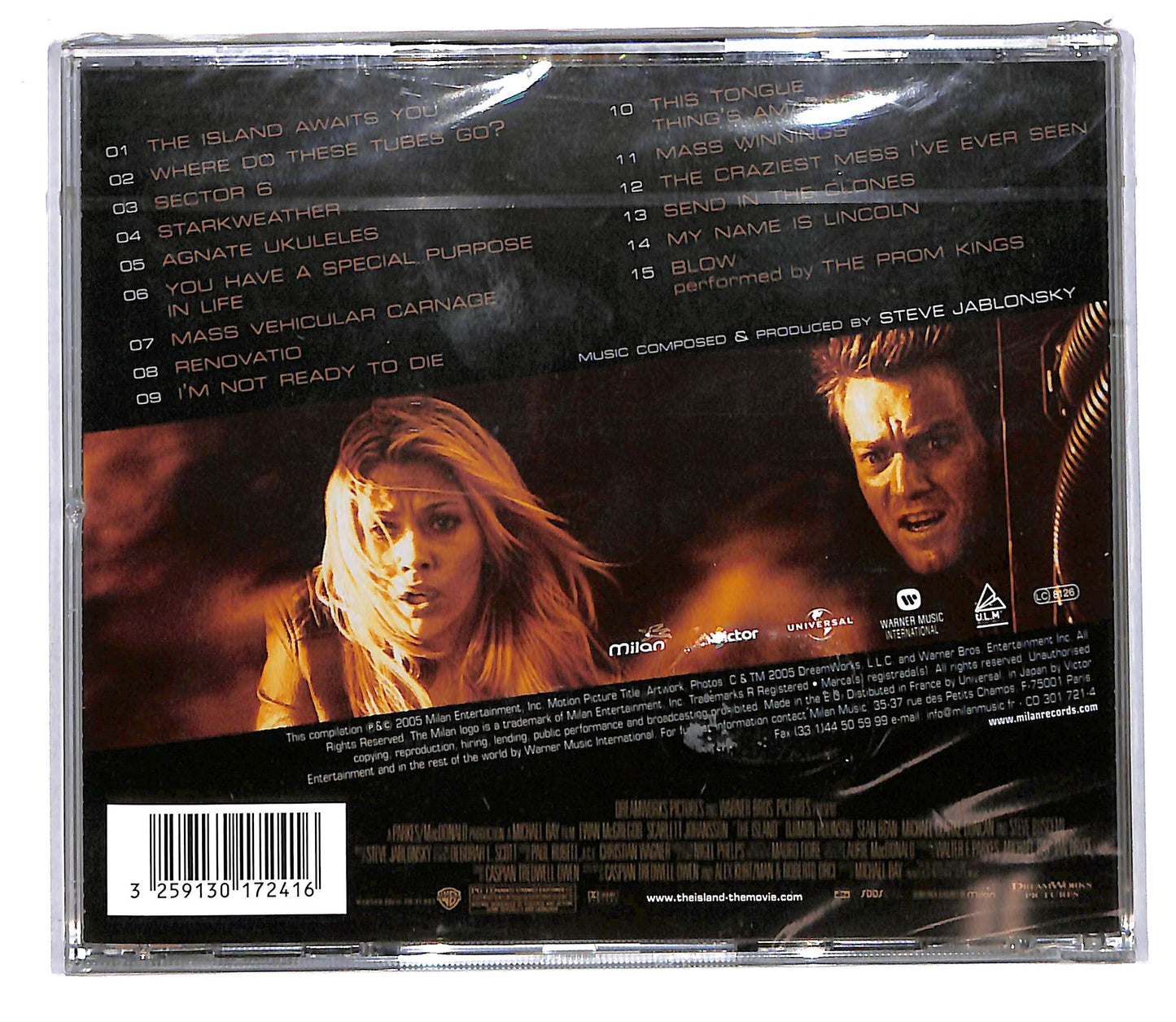 EBOND Steve Jablonsky - The Island CD CD108345