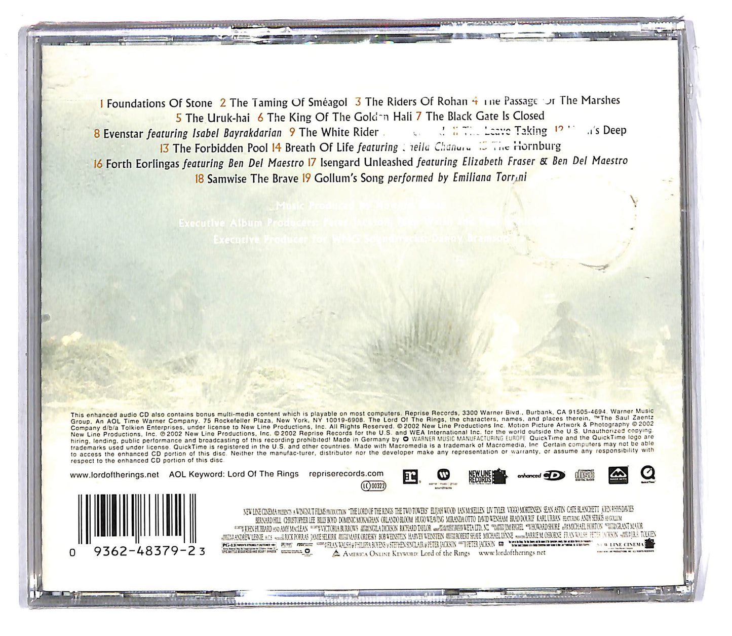 EBOND The Lord Of The Rings: The Two Towers ( Soundtrack) CD CD108351