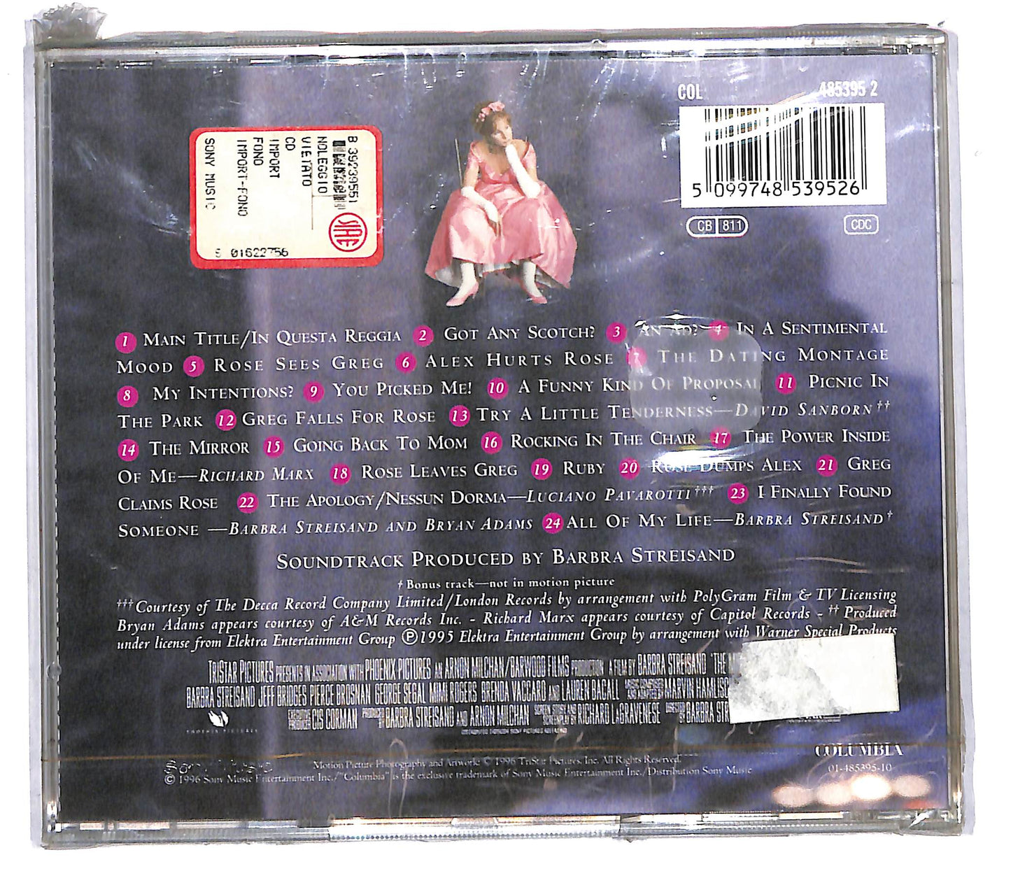 EBOND The Mirror Has Two Faces - music from the motion picture CD CD108352